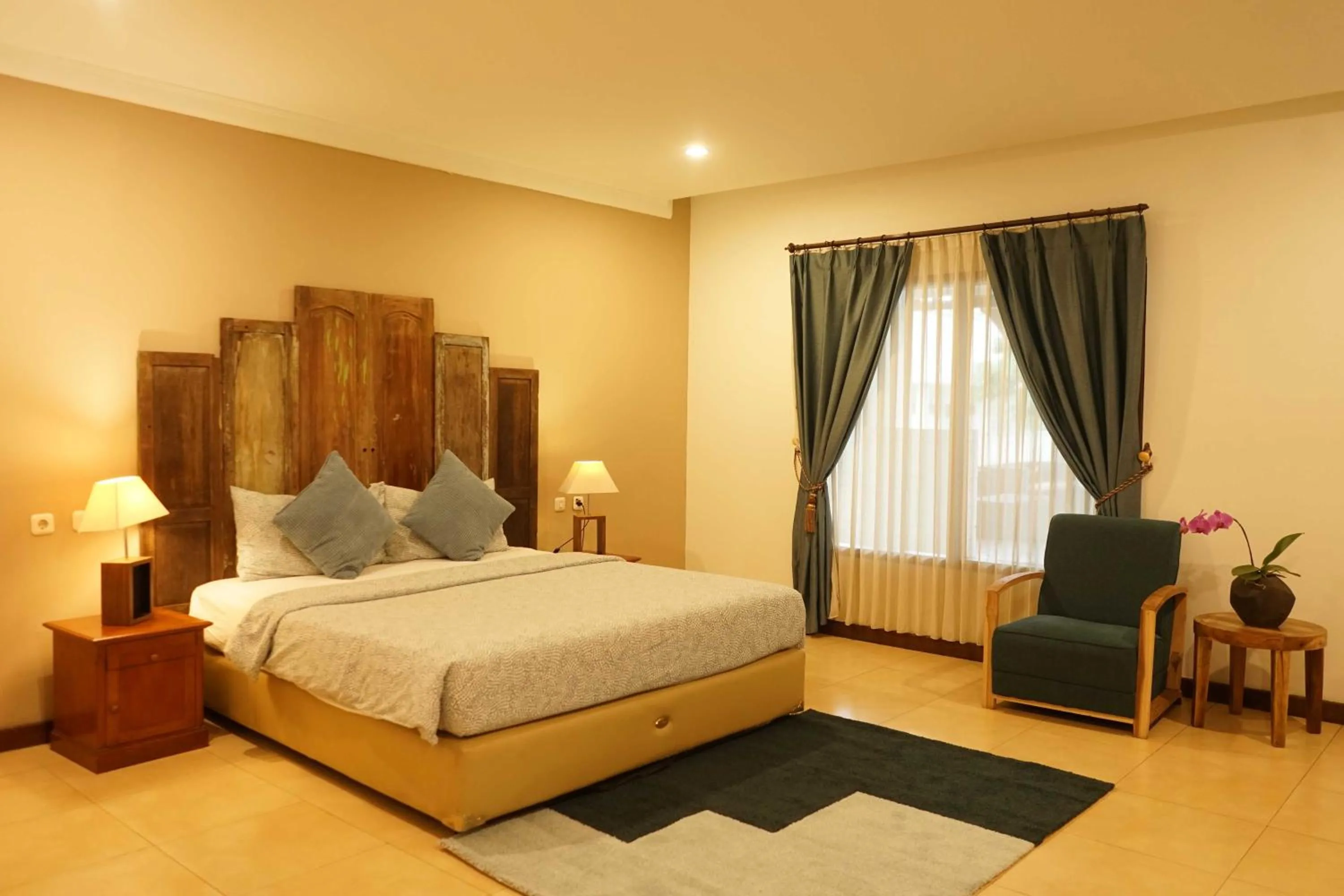 Bed in SARE HOTEL MALIOBORO