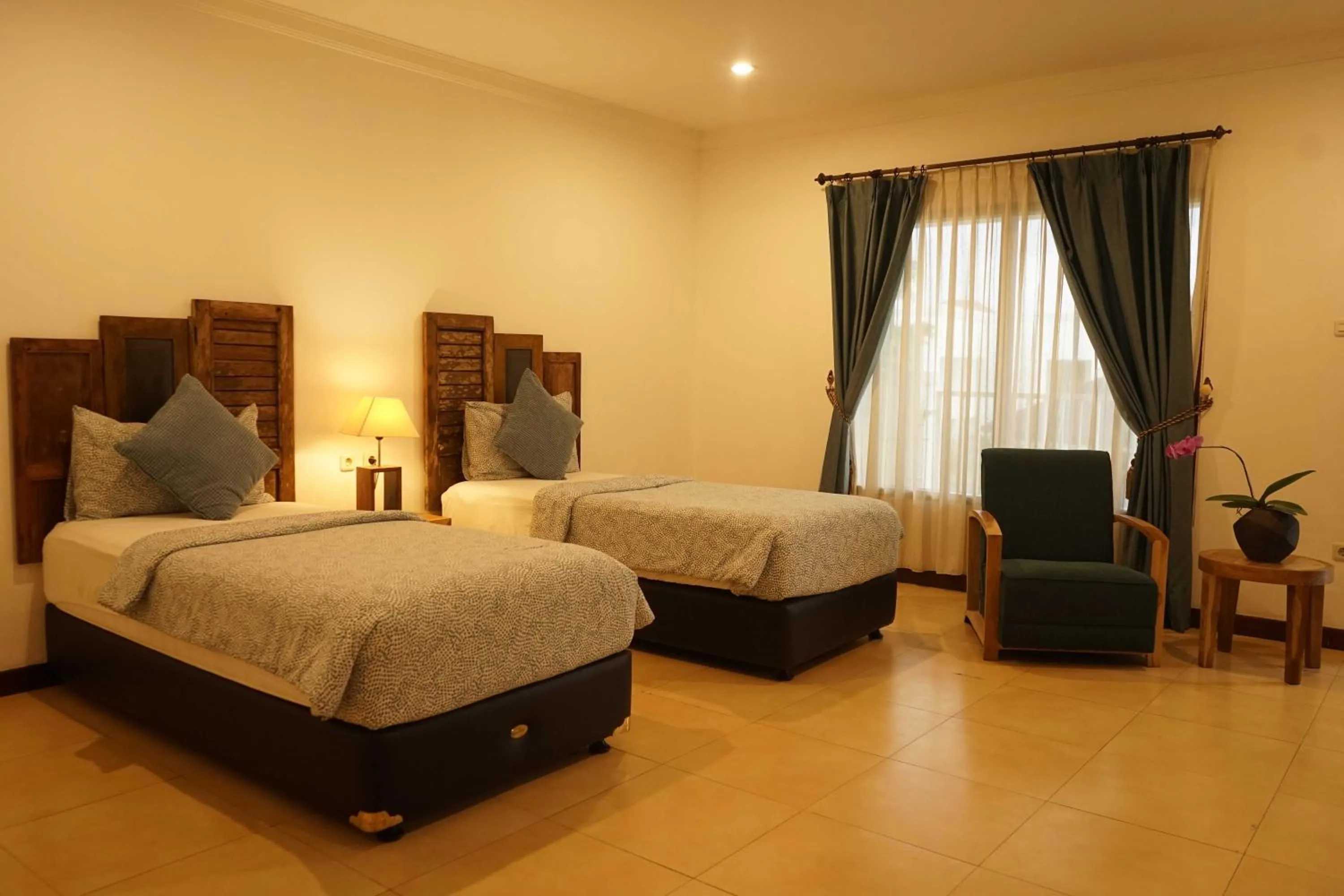 Bed in SARE HOTEL MALIOBORO