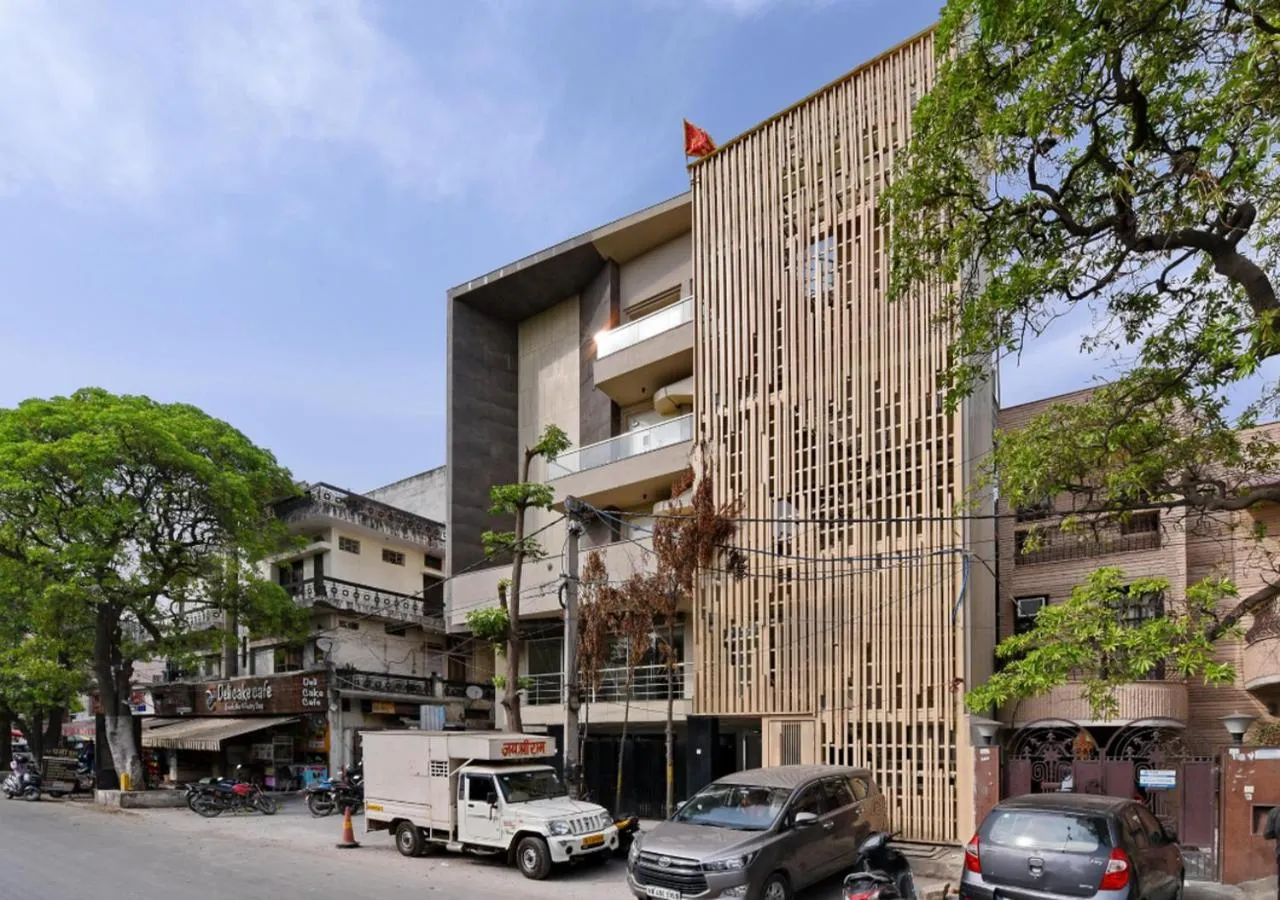 Facade/entrance in FabHotel Pitampura
