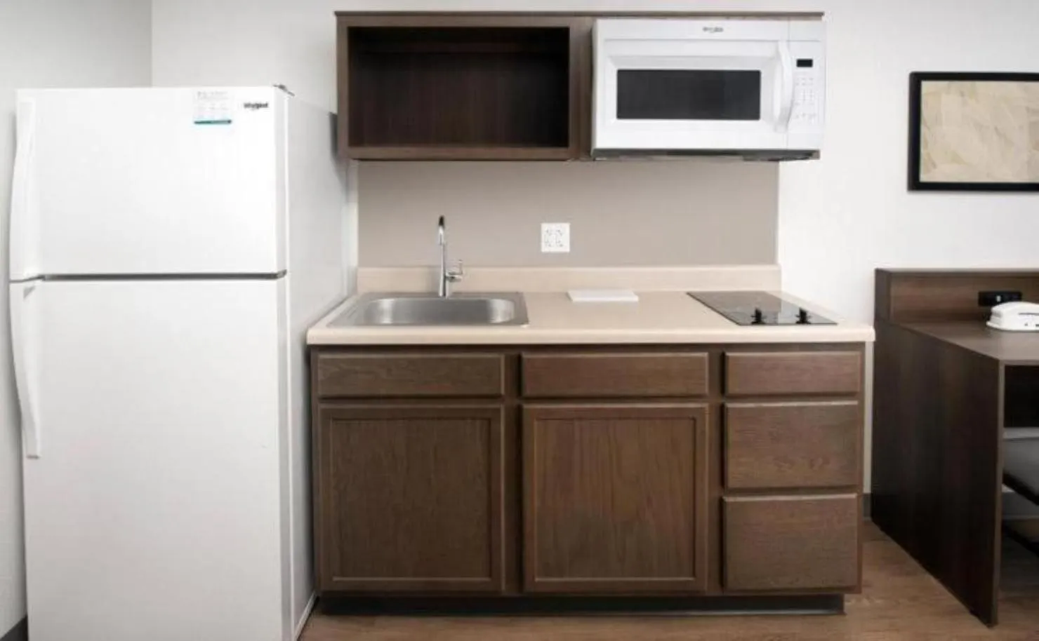 Kitchen or kitchenette in WoodSpring Suites Mesa Chandler