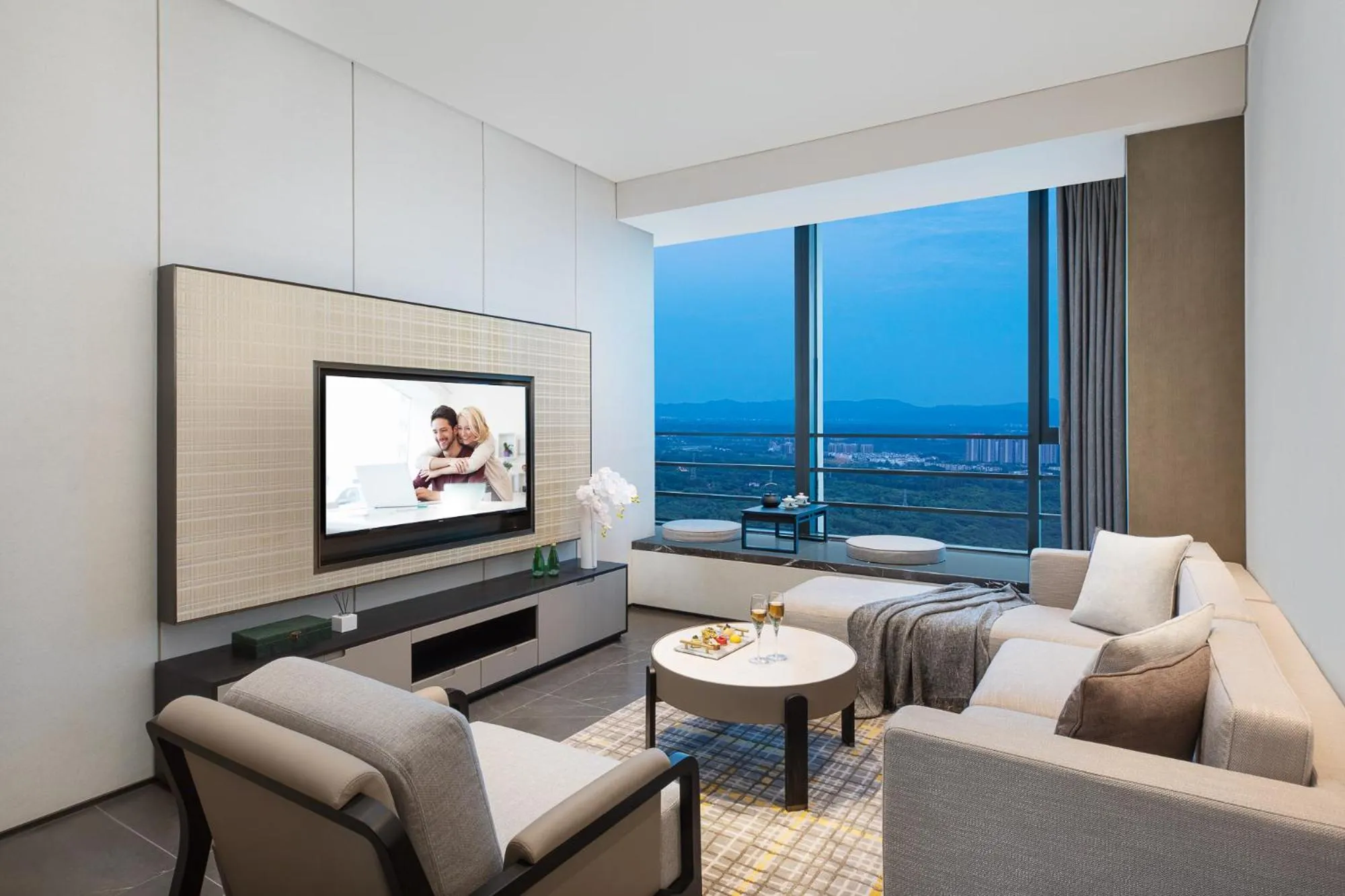 TV and multimedia in Ascott Qinhuang Chengdu