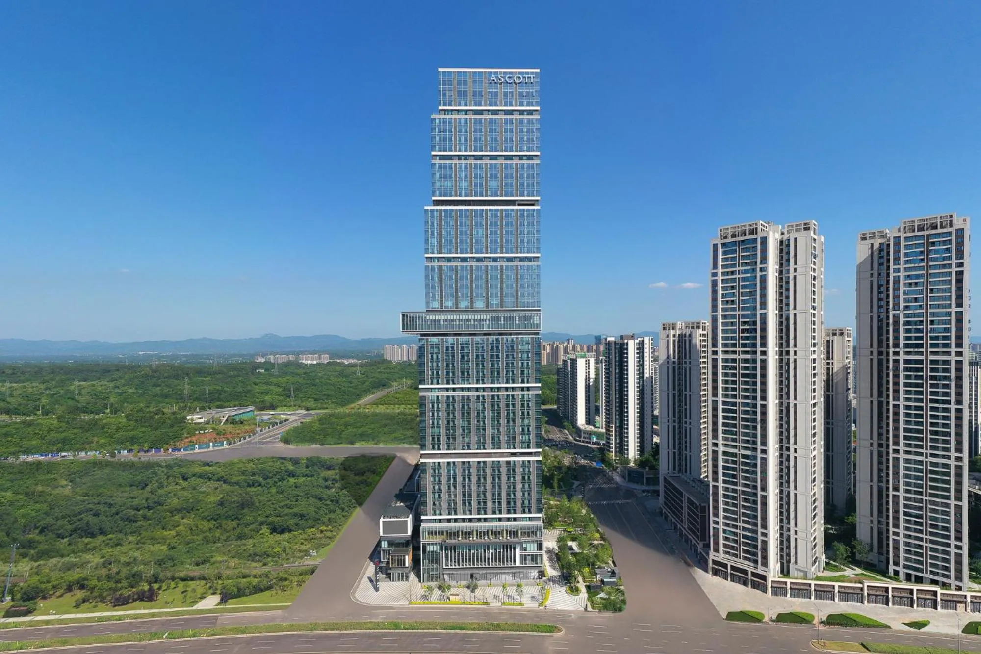 Property building in Ascott Qinhuang Chengdu