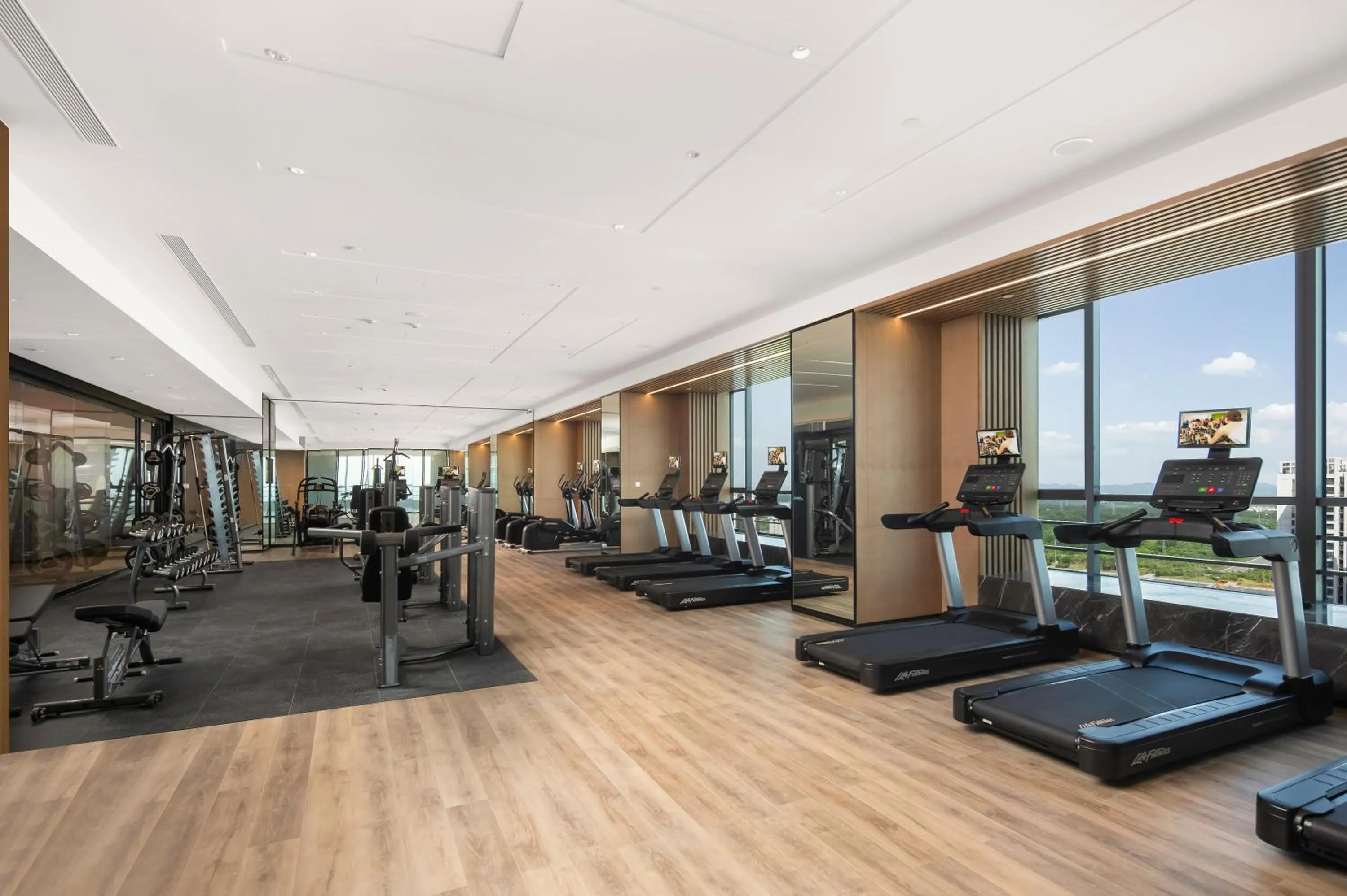 Fitness centre/facilities in Ascott Qinhuang Chengdu