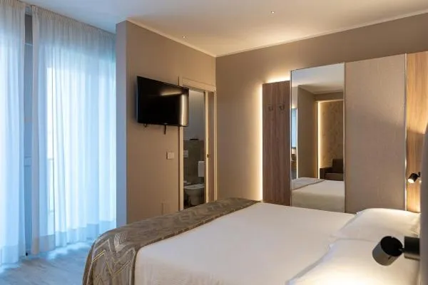 Bed in Hotel Lungomare