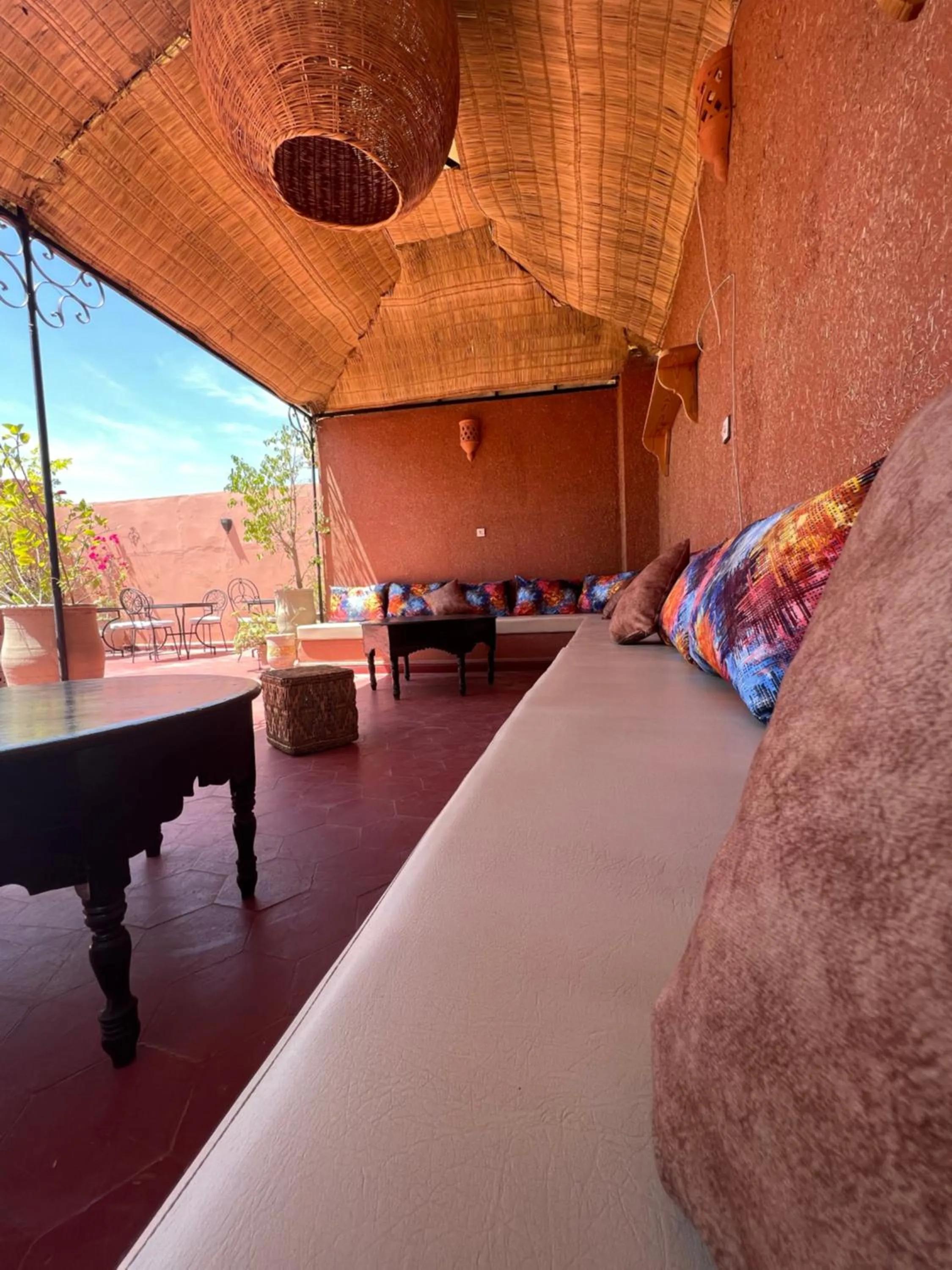 Lounge or bar in Riad Malfa