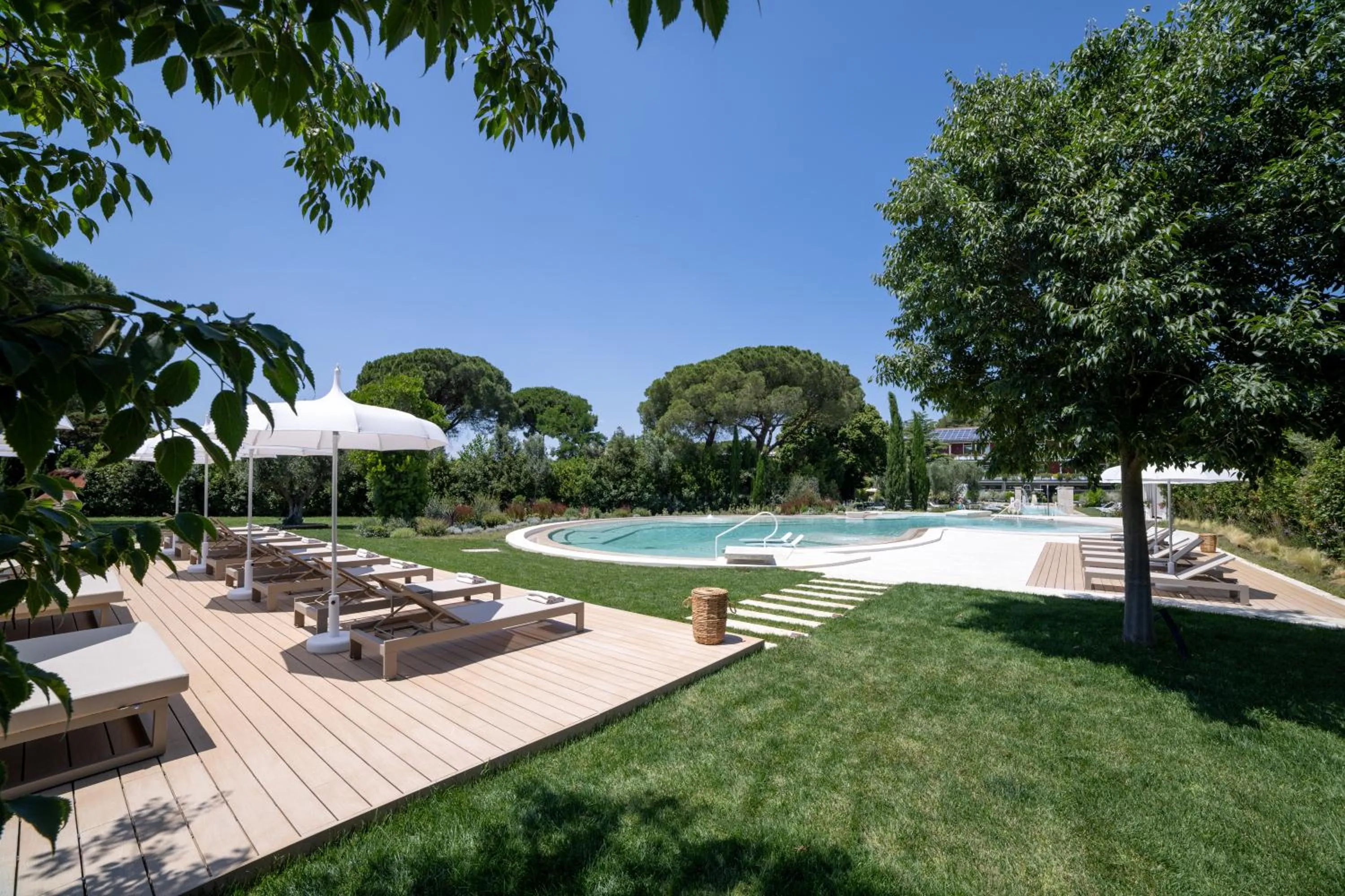 Hot Spring Bath in Hotel Salus Terme - Adults Only