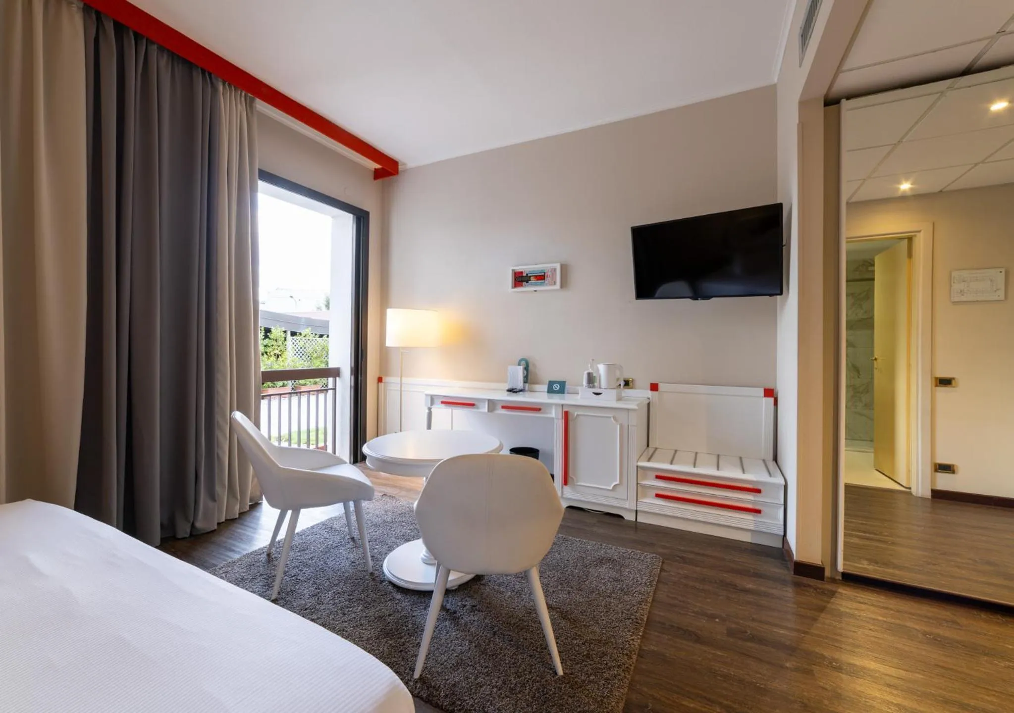 View (from property/room), Bed in Hotel Salus Terme - Adults Only