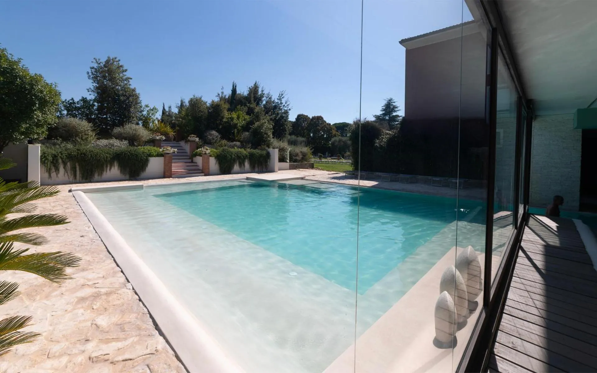 Hot Spring Bath in Hotel Salus Terme - Adults Only