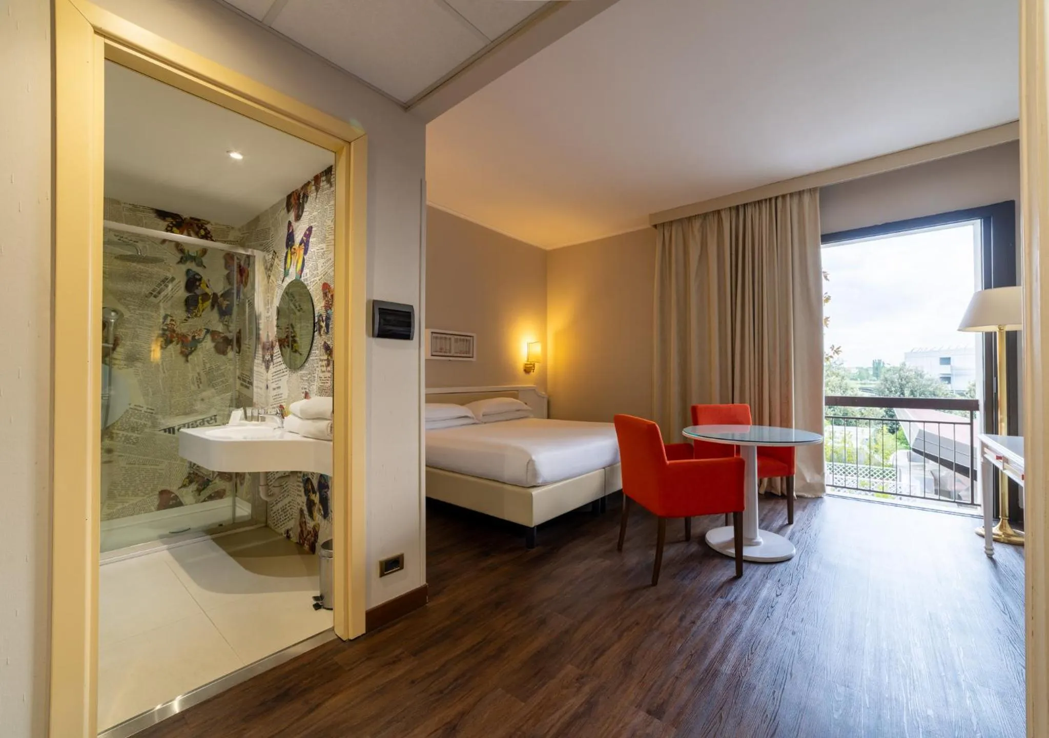 Photo of the whole room, Bed in Hotel Salus Terme - Adults Only