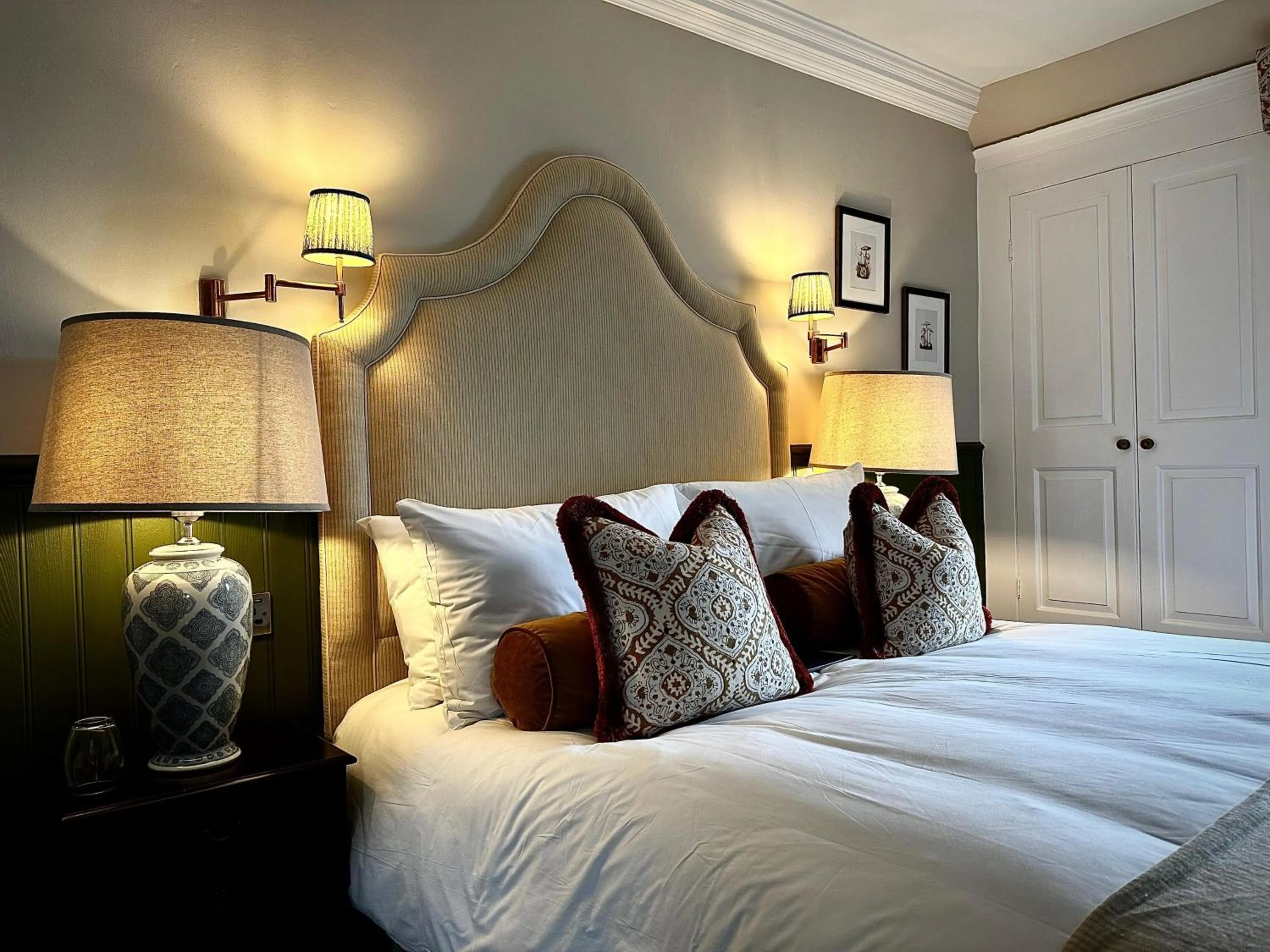 Bed in Worlington Hall