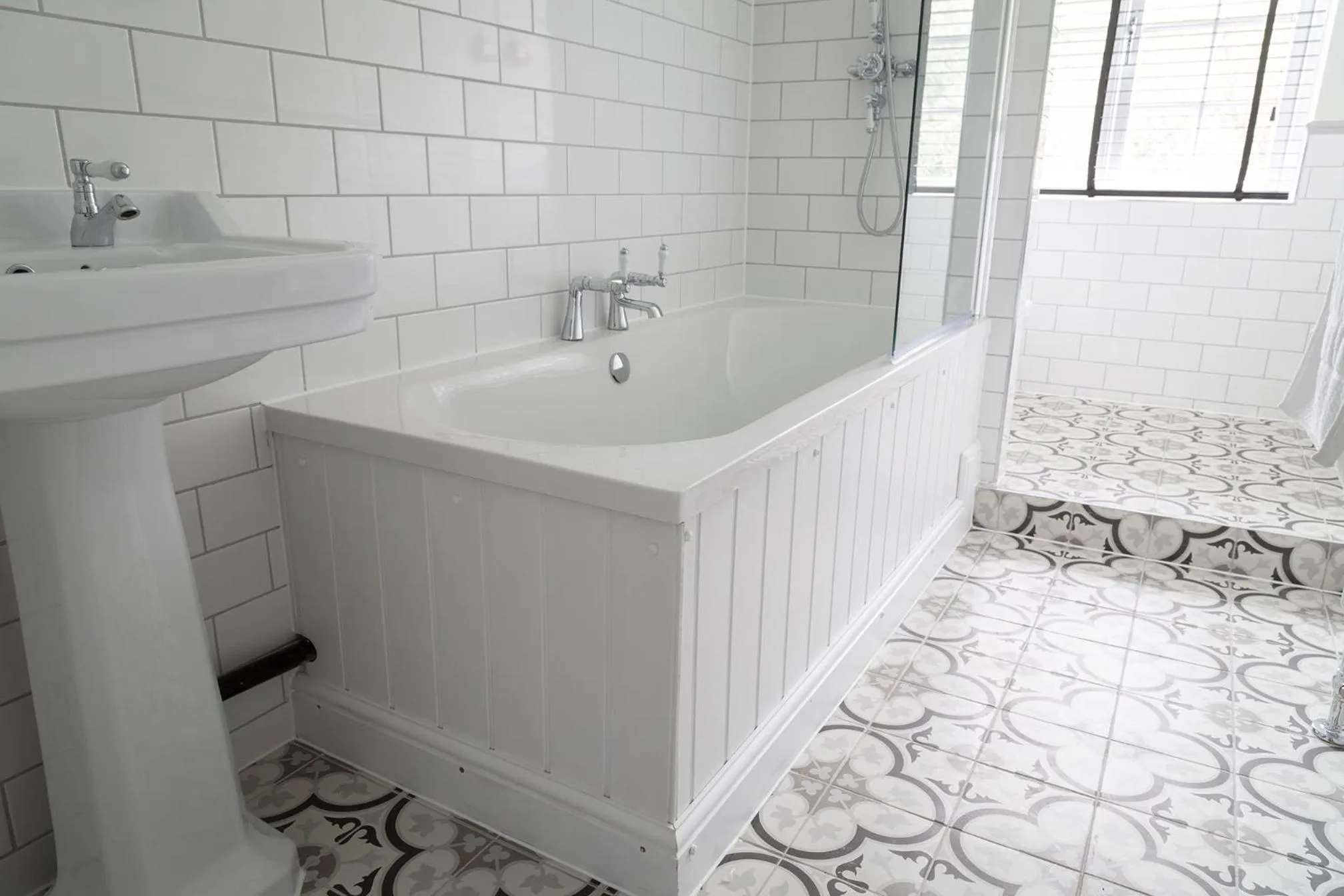 Bathroom in Worlington Hall