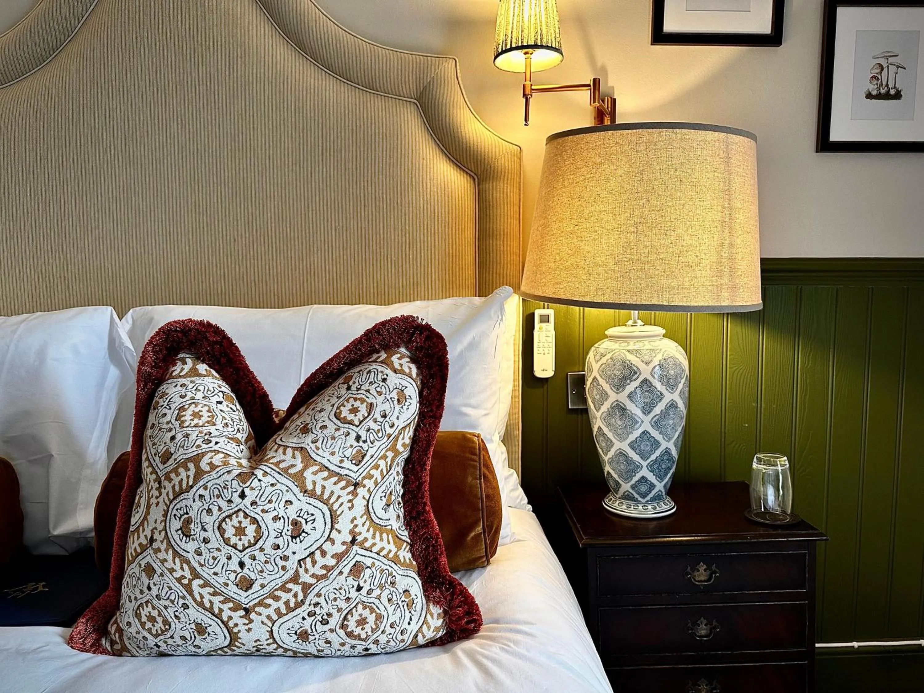 Bed in Worlington Hall