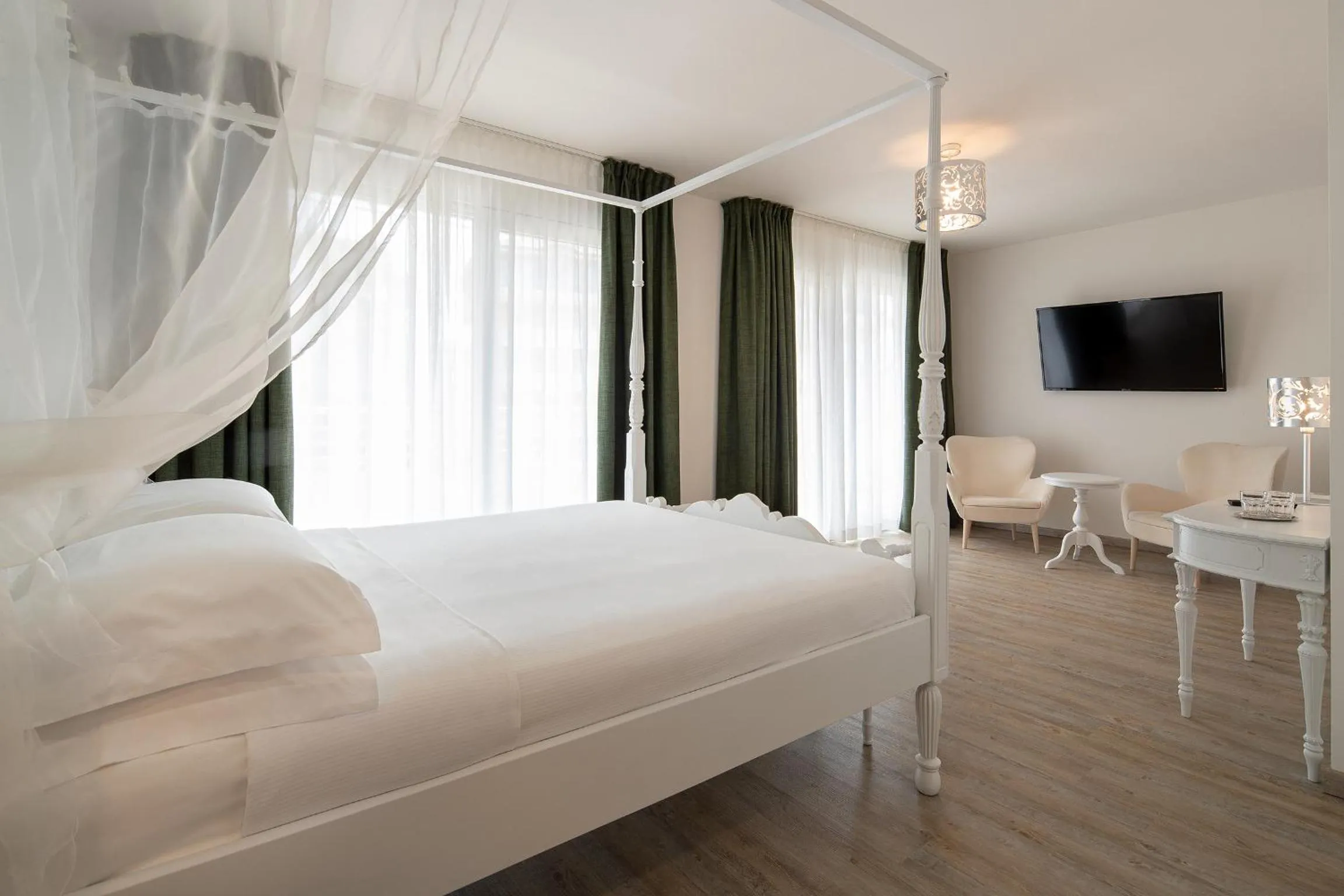 Bed in Fantinello Hotel