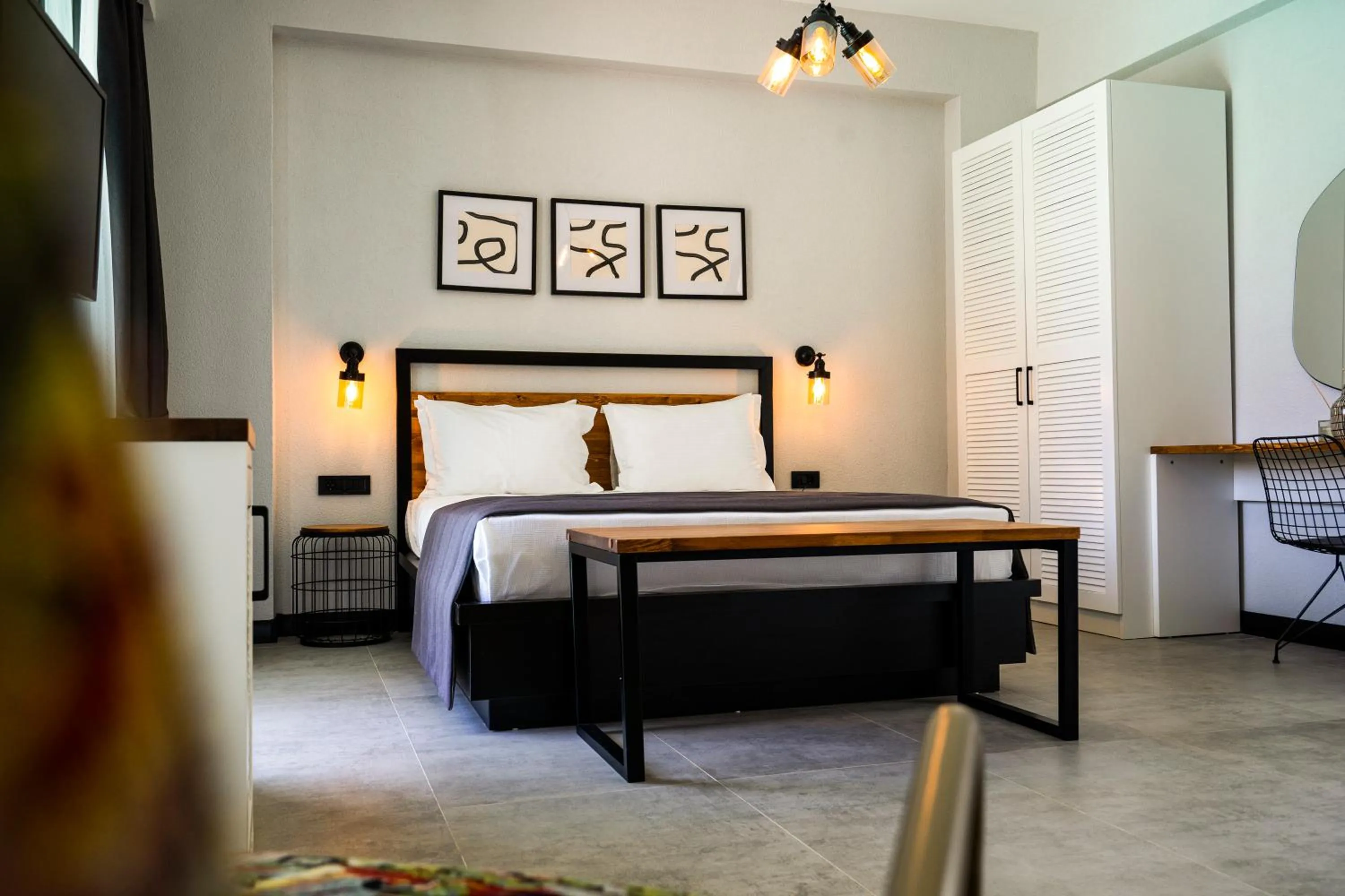 Bed in Primus Alacati Adult Only