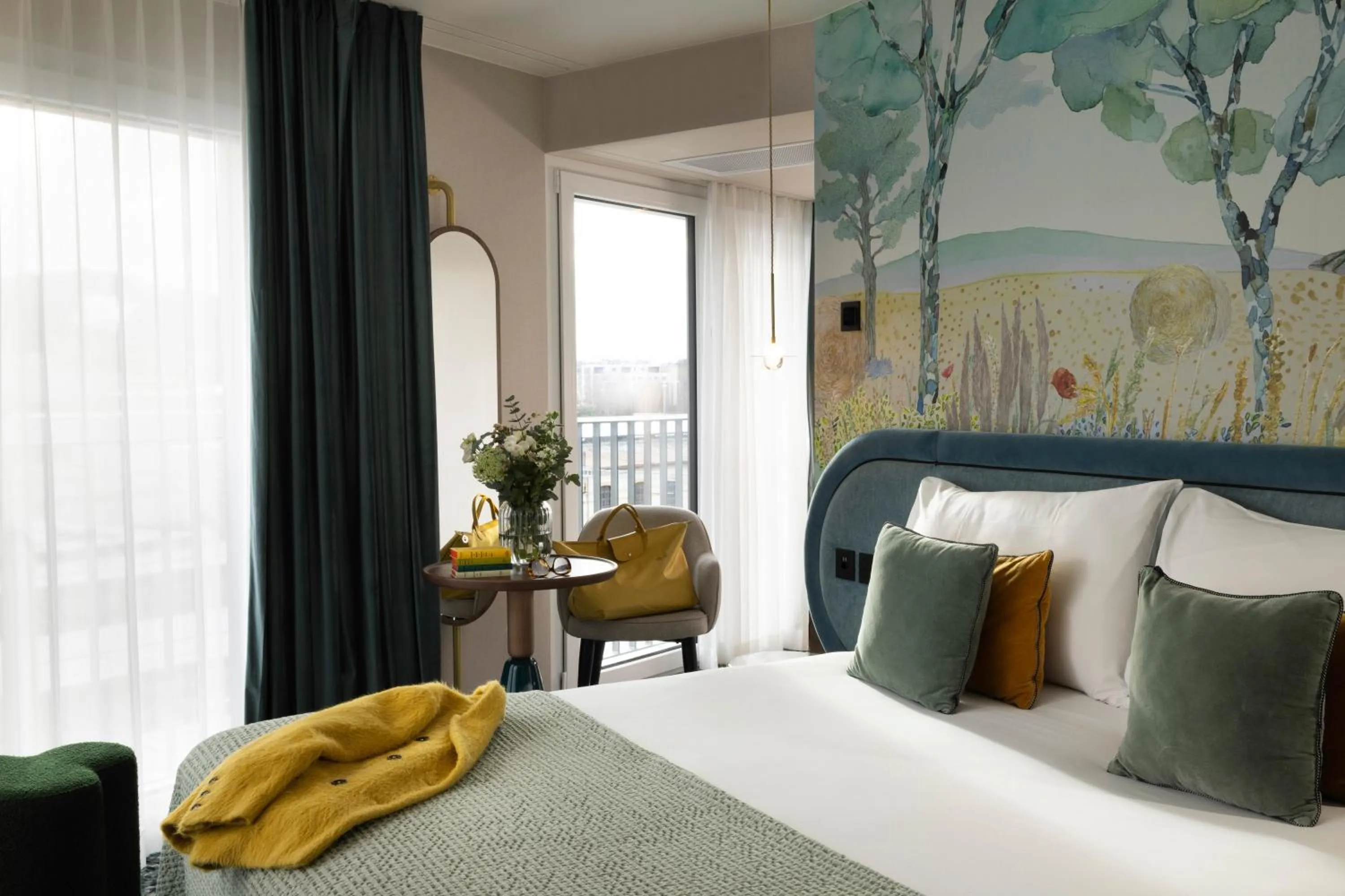 Photo of the whole room, Bed in Hotel D Bulle - La Gruyère