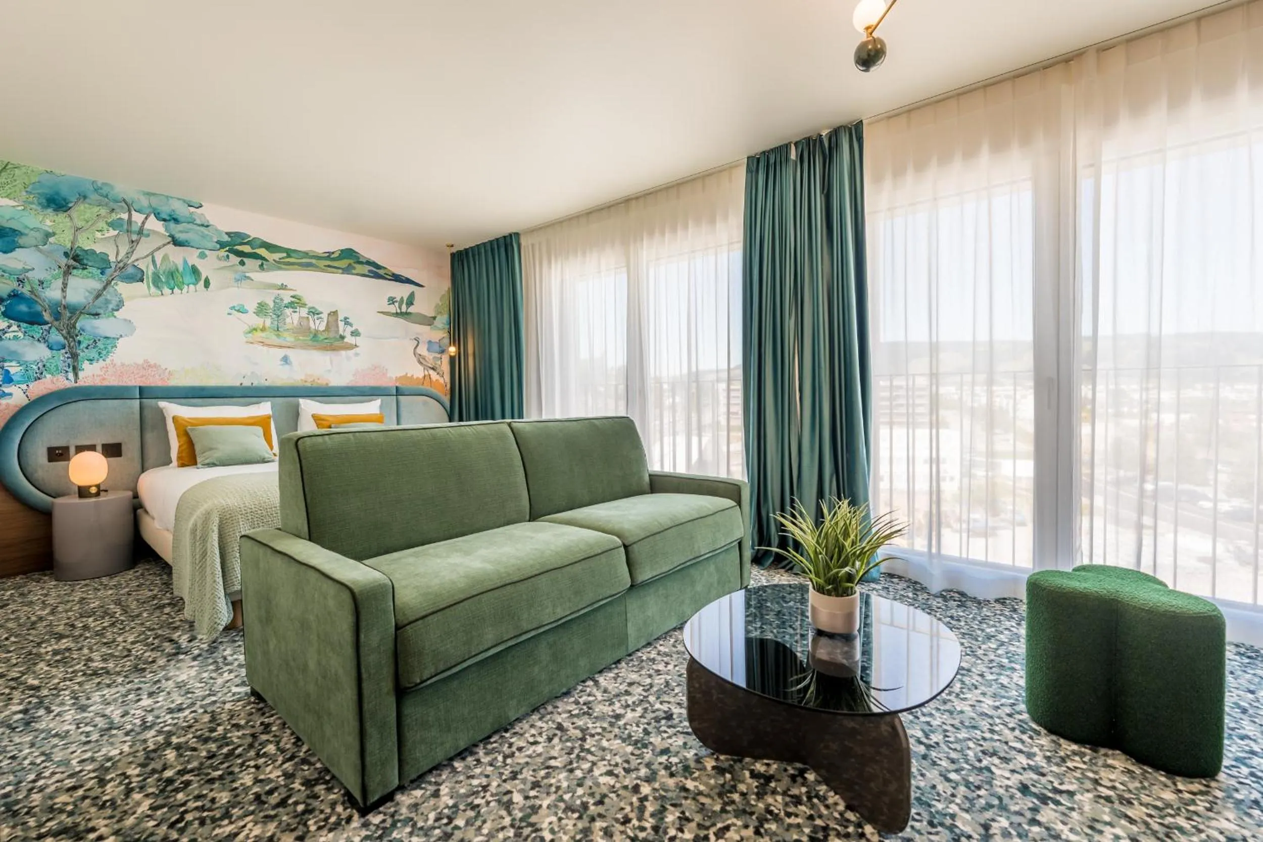 Bedroom in Hotel D Bulle - La Gruyère