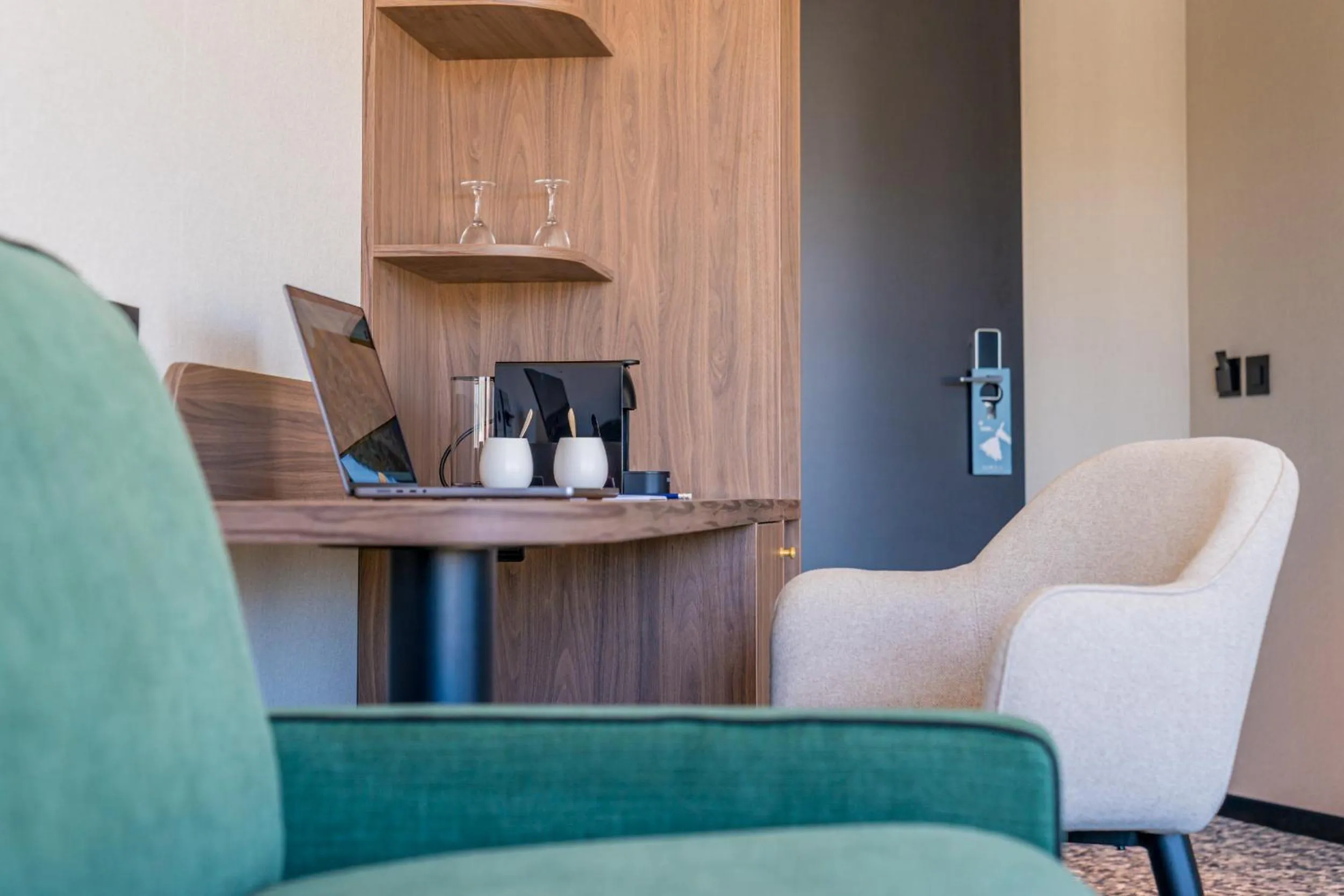 Seating area in Hotel D Bulle - La Gruyère