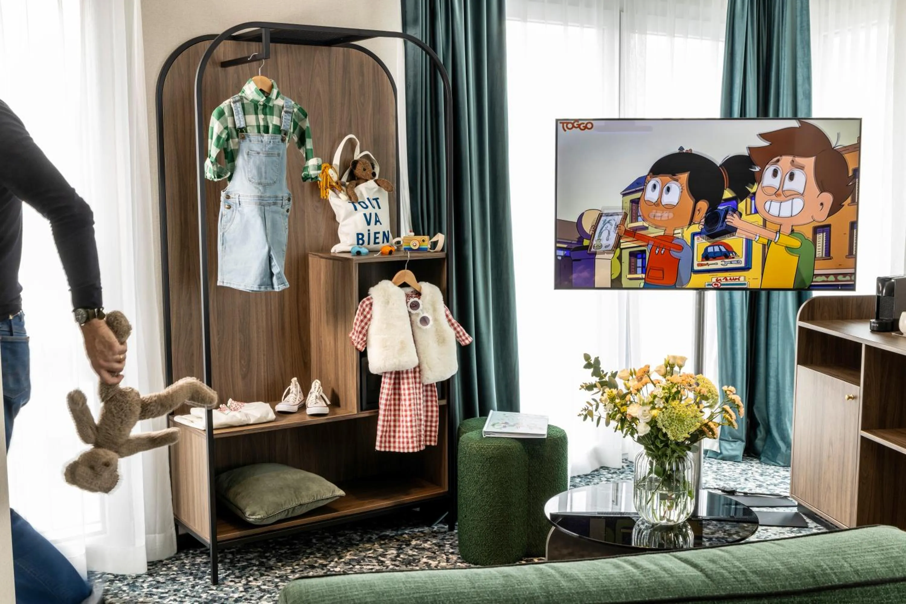 Bedroom in Hotel D Bulle - La Gruyère