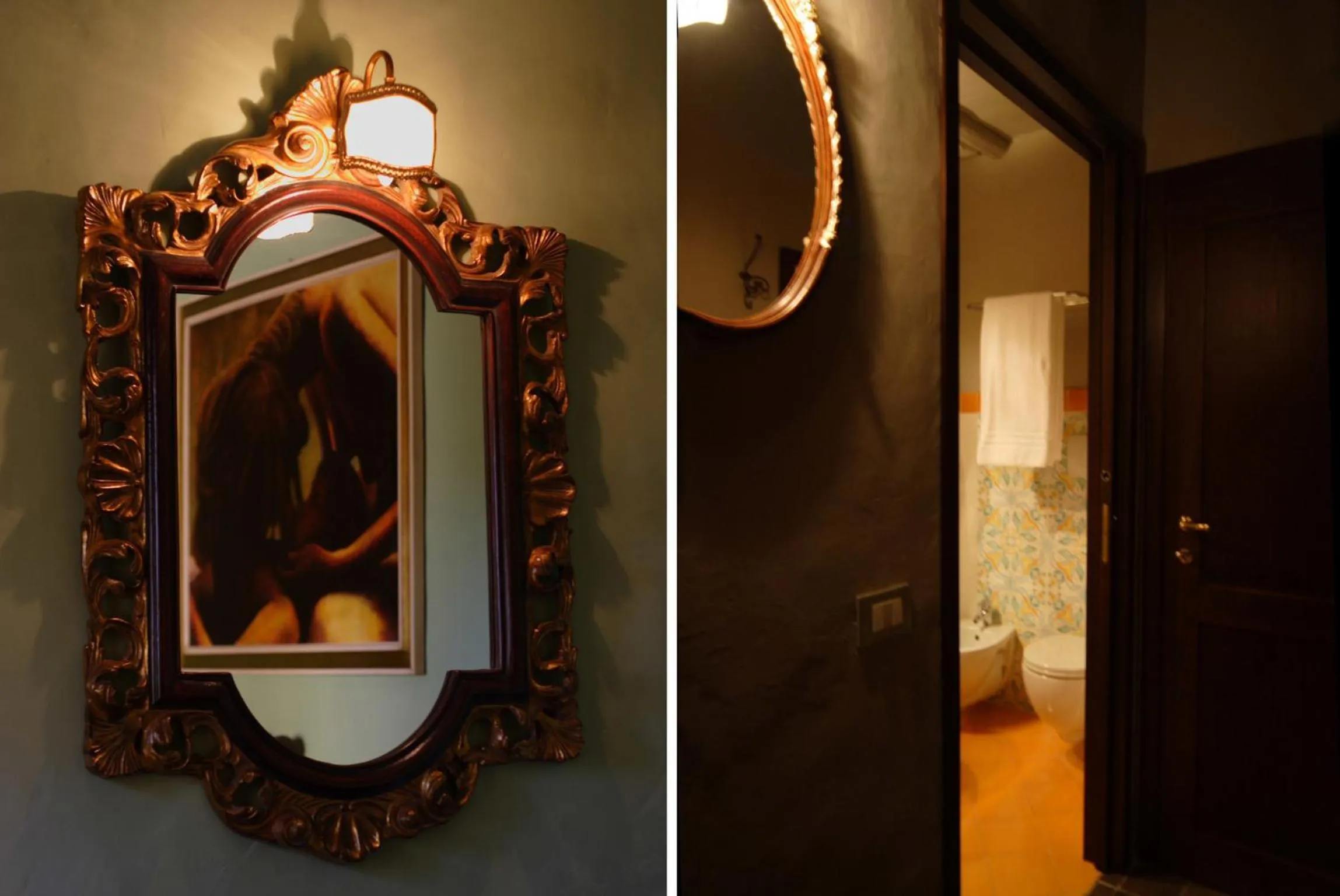 Bathroom in Locanda Viani