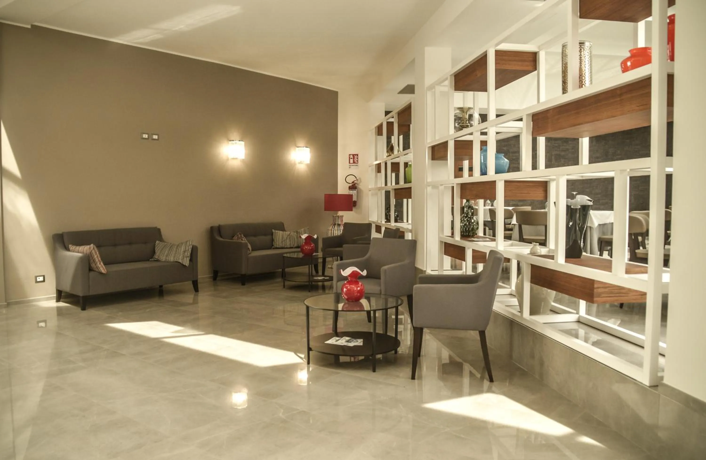 Lobby or reception in D'Aragona Lifestyle Hotel