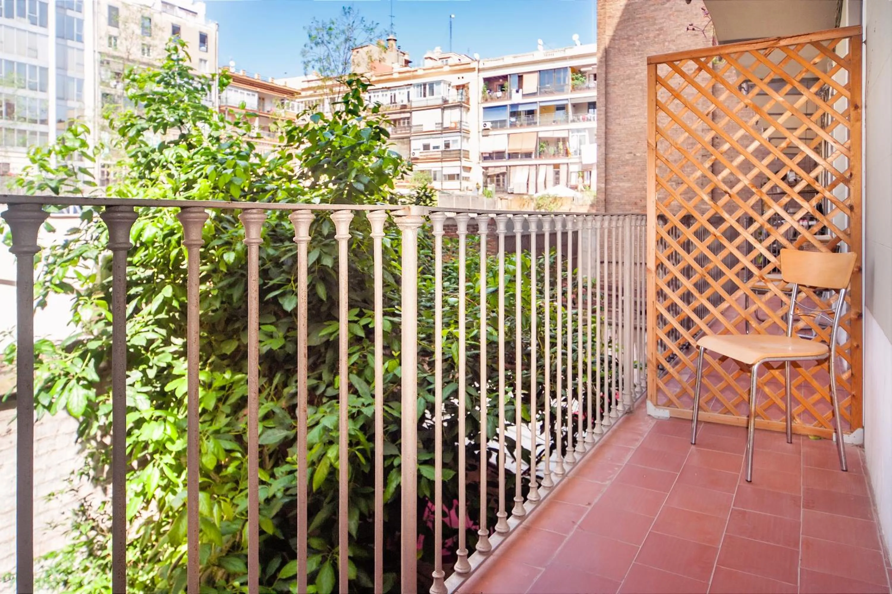 Balcony/Terrace in Casp Green House