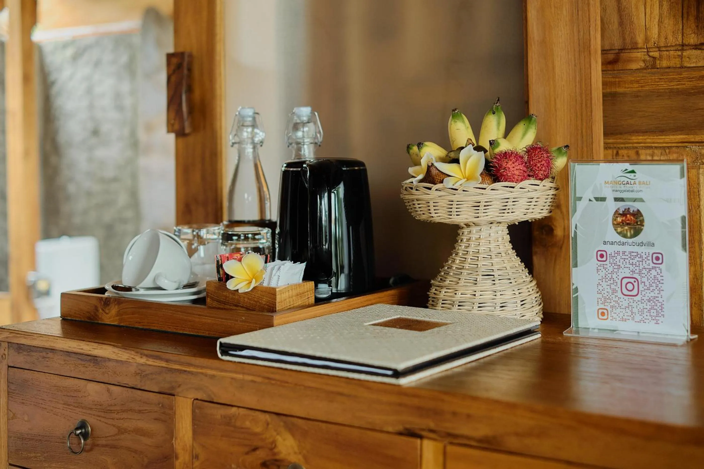 Bedroom in Anandari Ubud Villa