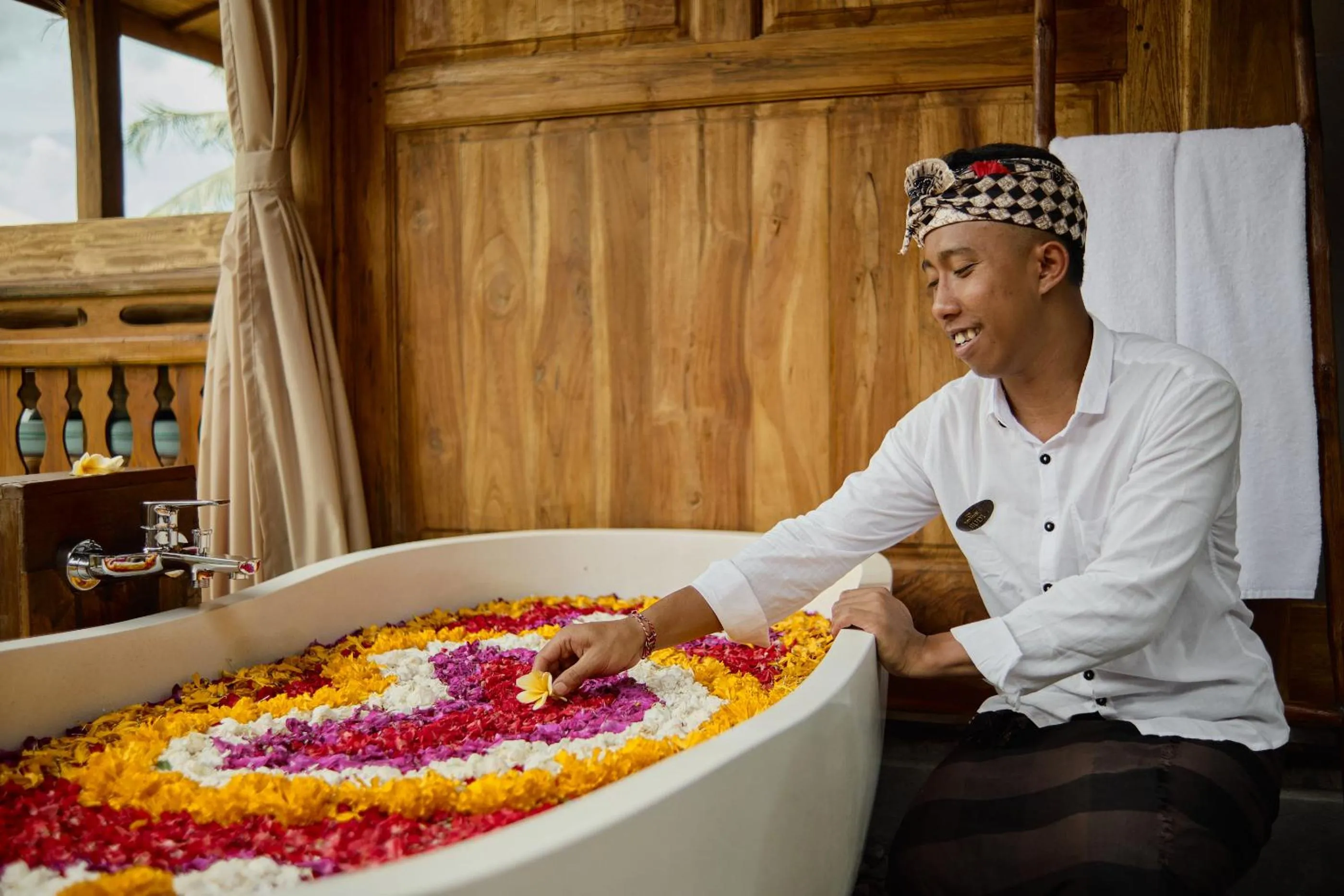 Bedroom in Anandari Ubud Villa