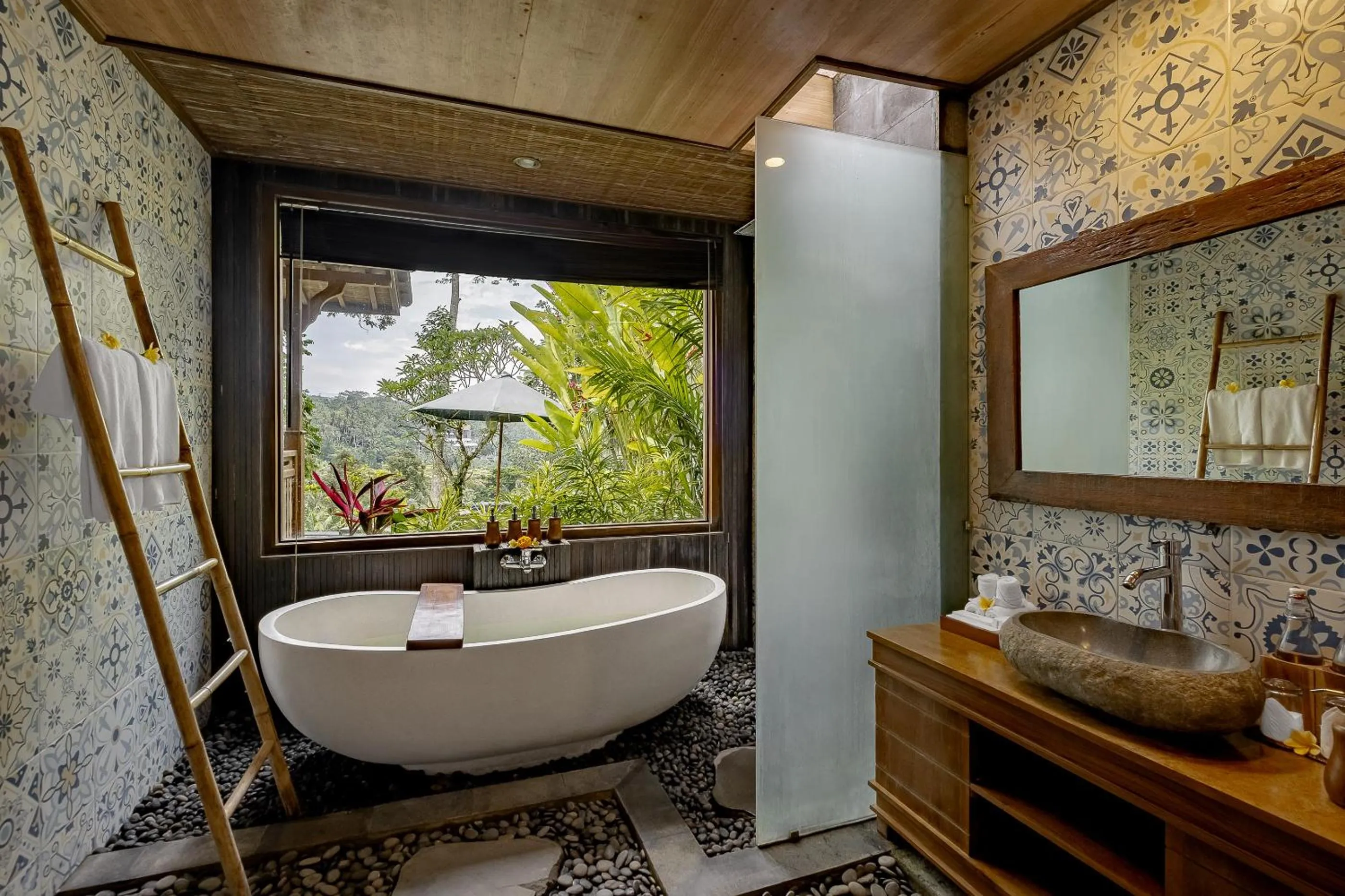 Bathroom in Anandari Ubud Villa