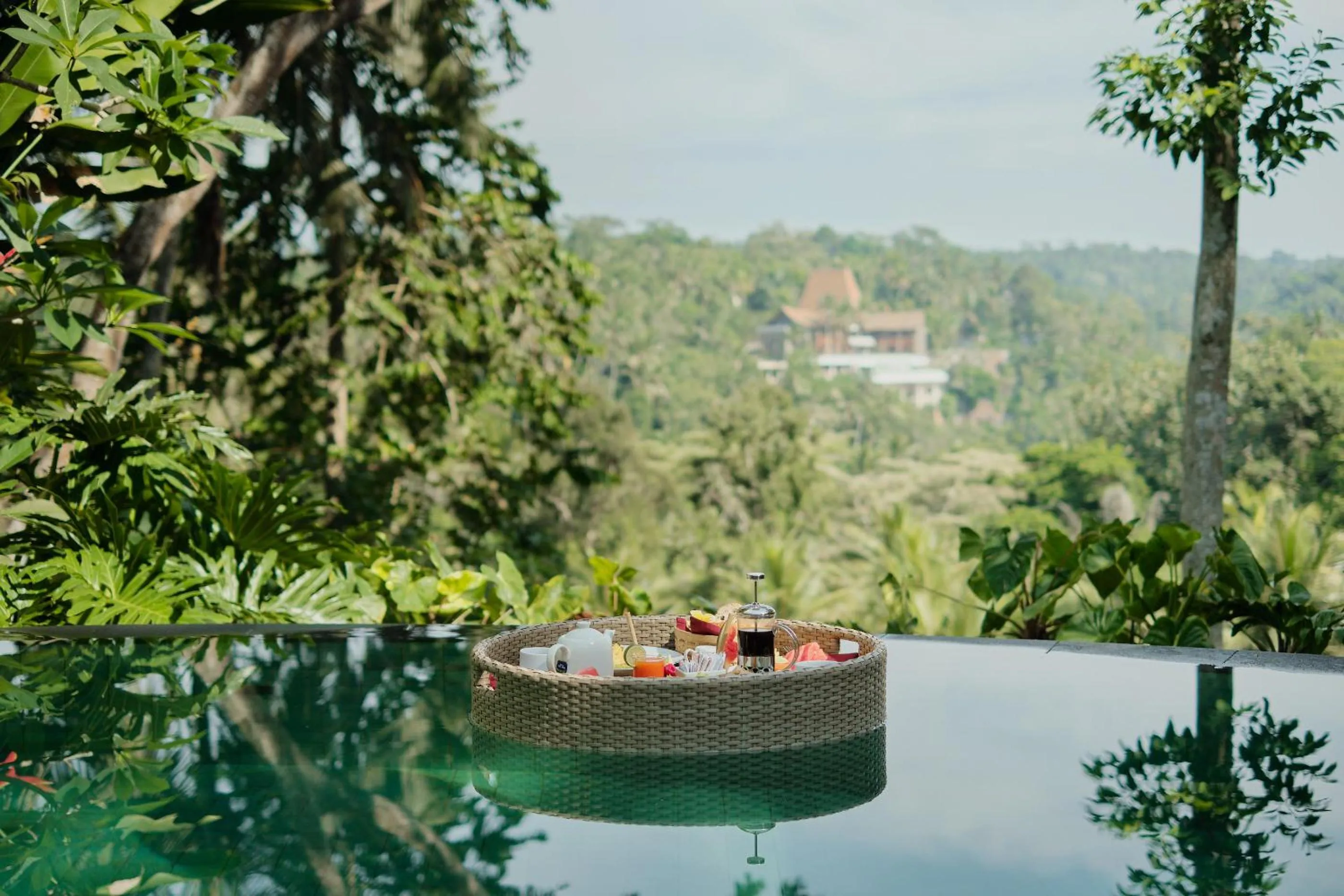 Pool view in Anandari Ubud Villa