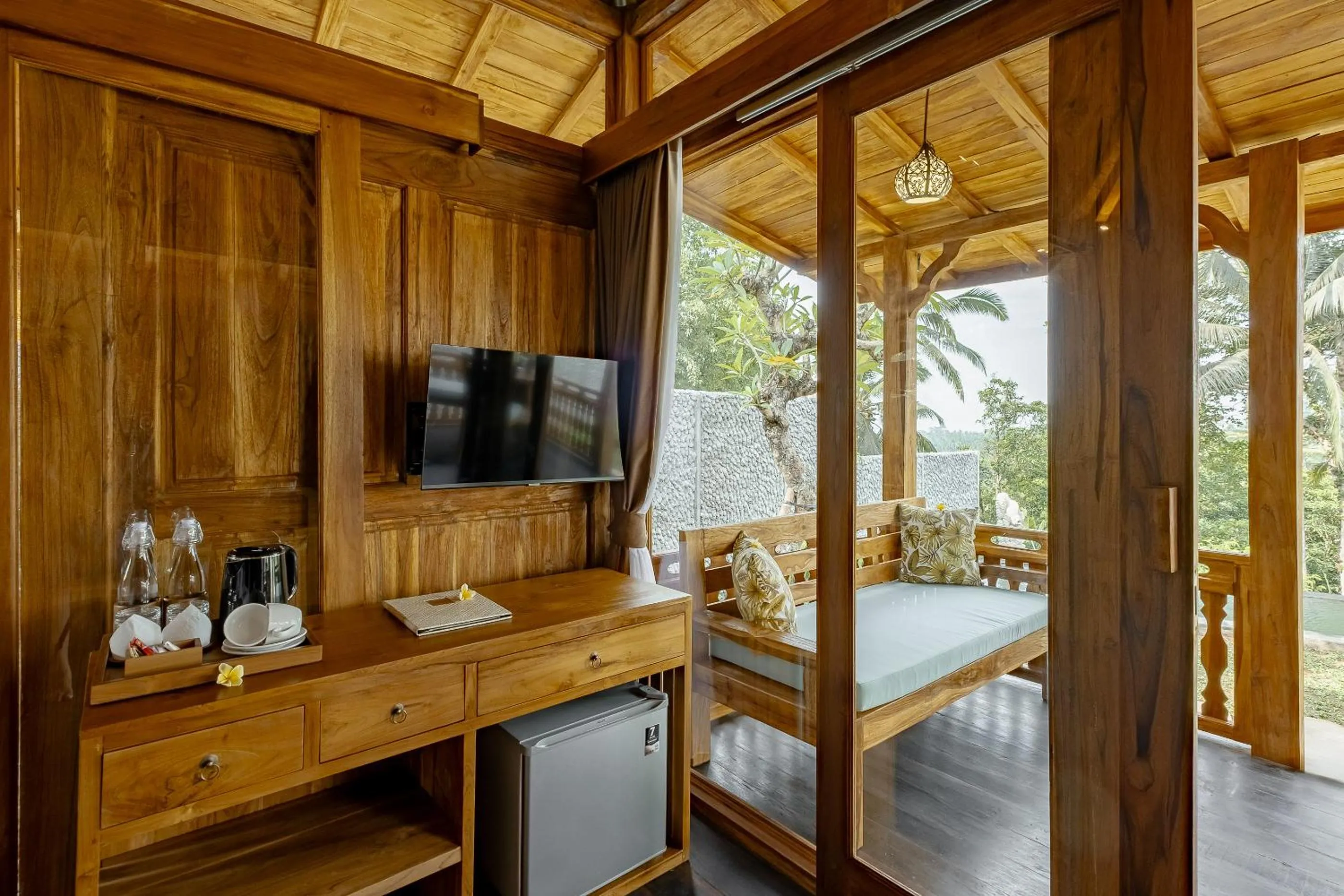 TV and multimedia in Anandari Ubud Villa