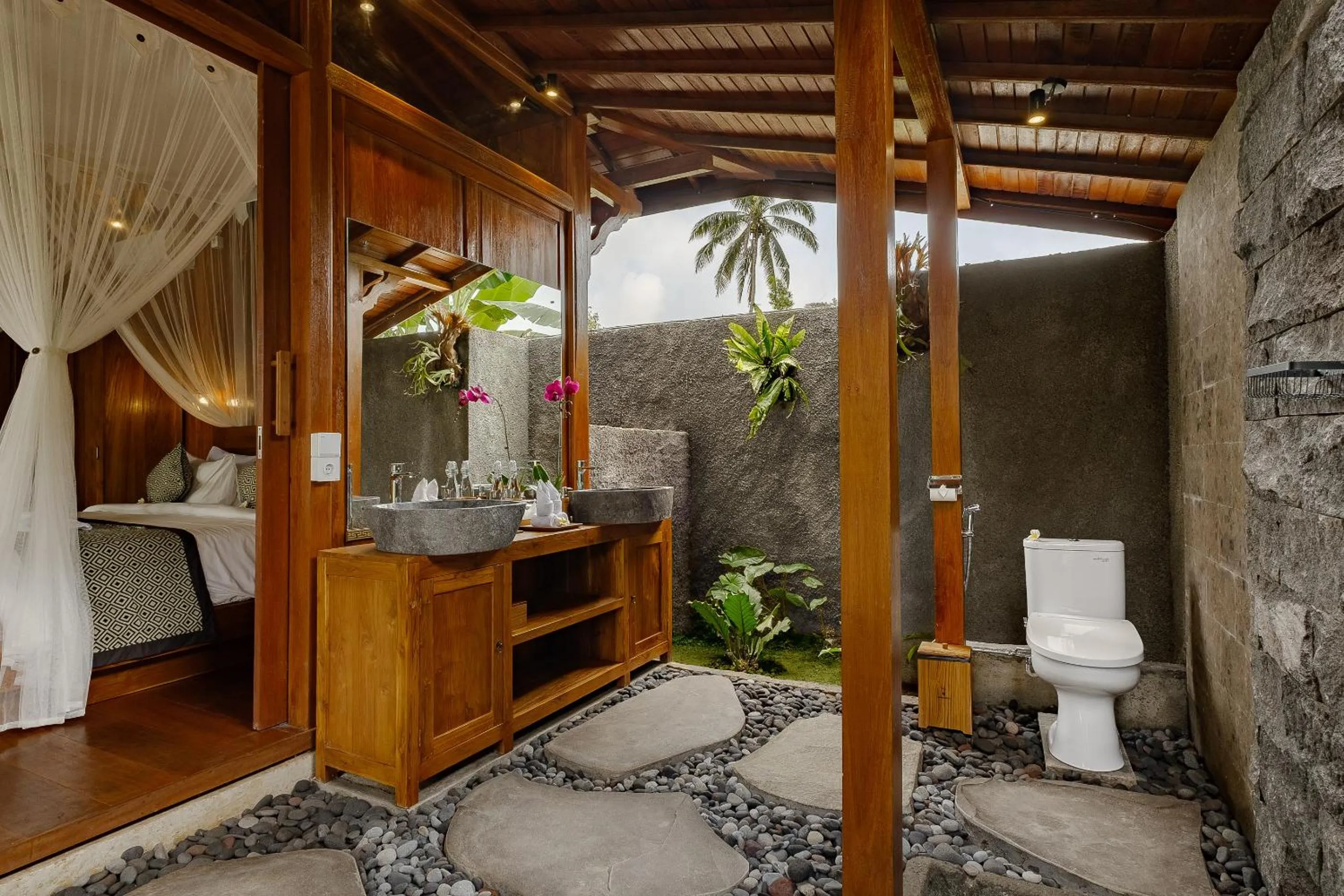 Bathroom in Anandari Ubud Villa