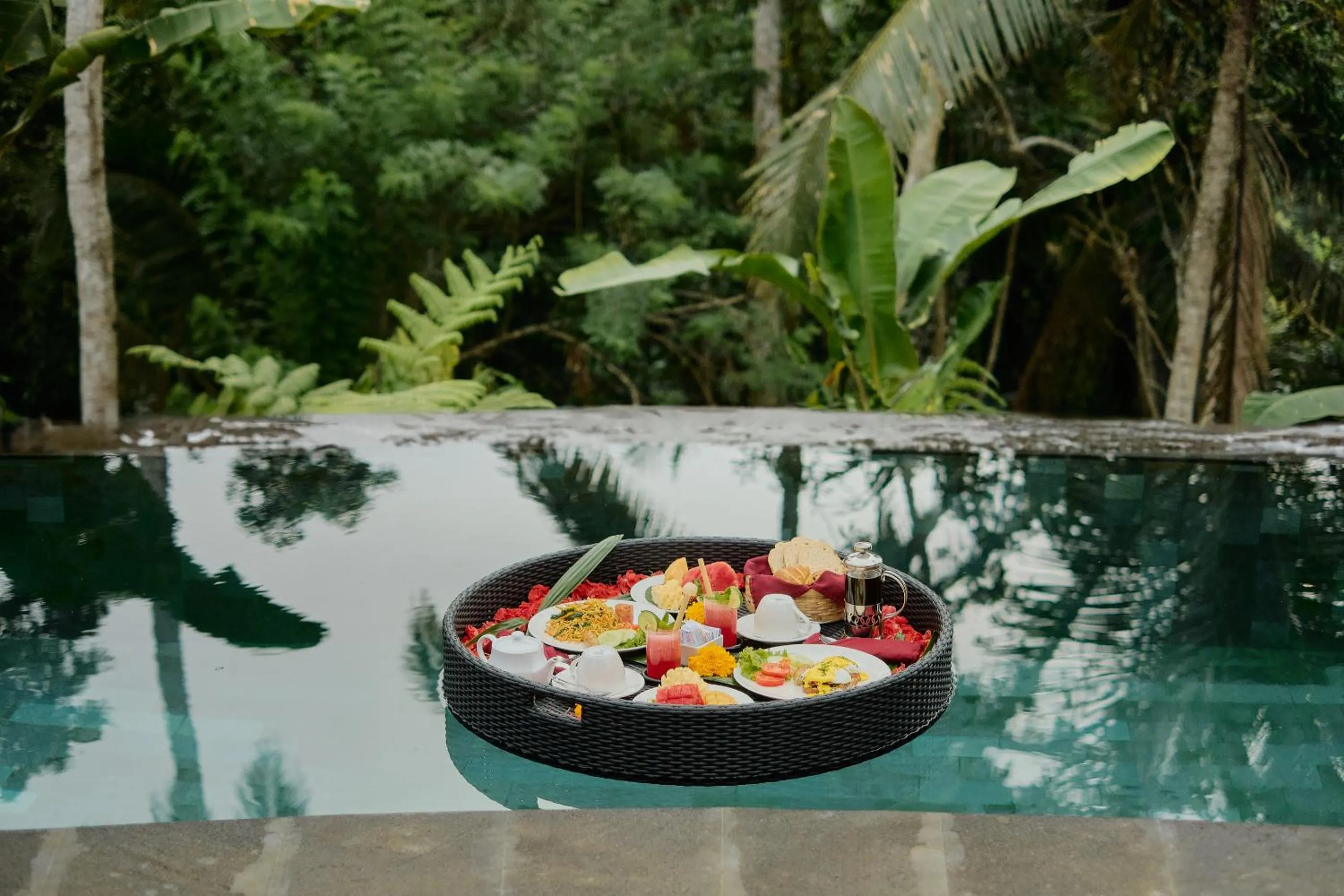 Swimming pool in Anandari Ubud Villa