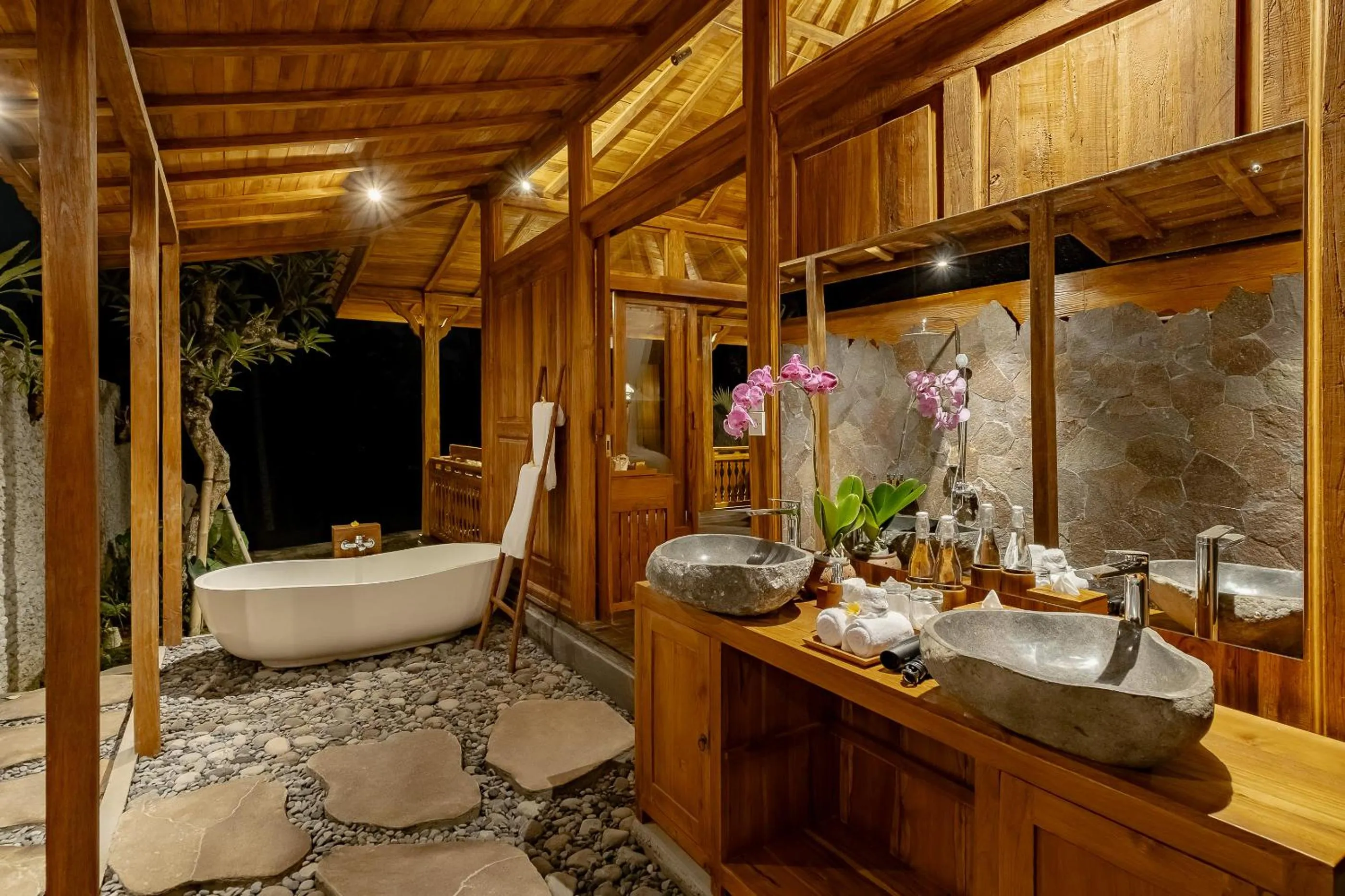 Bathroom in Anandari Ubud Villa
