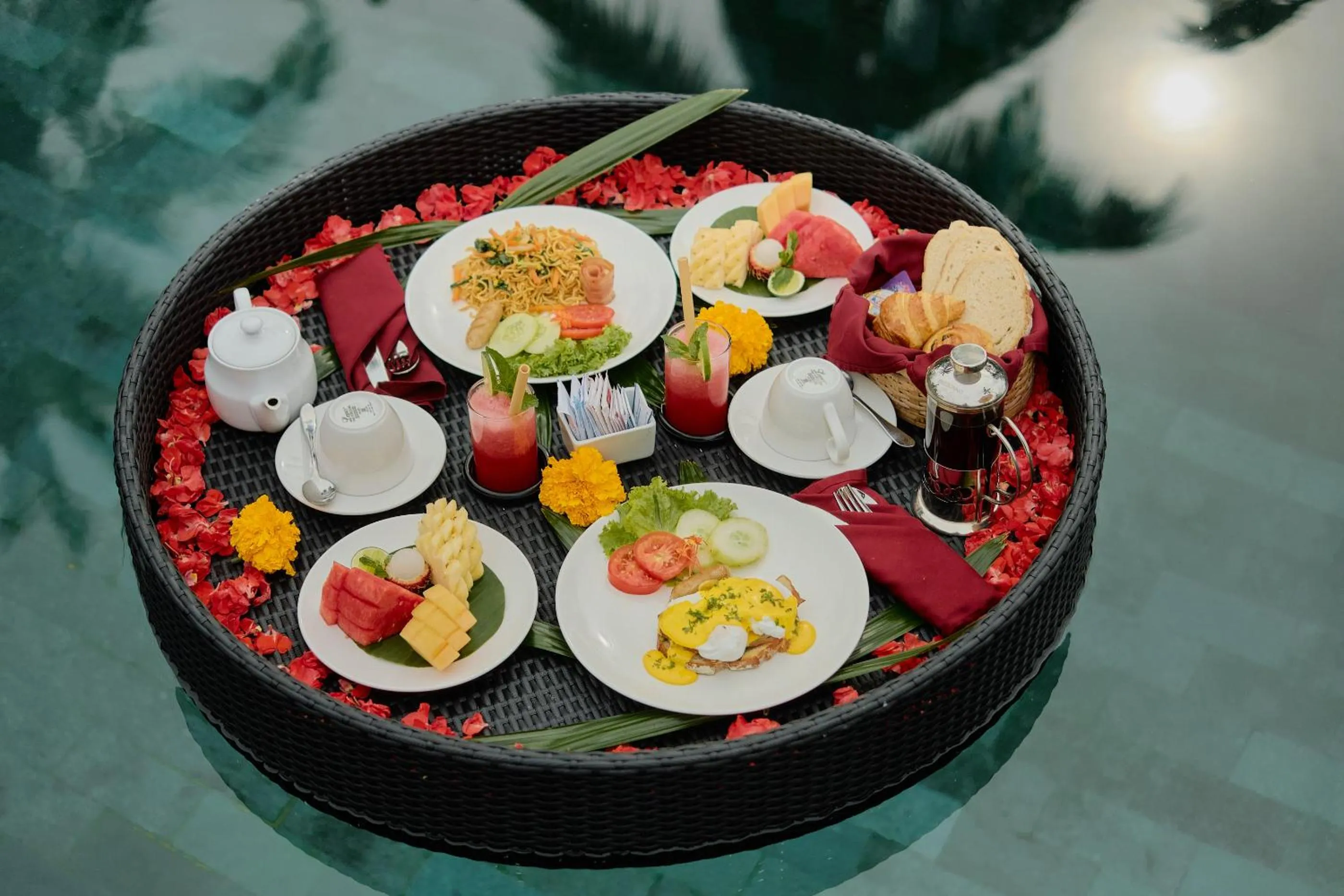 Breakfast in Anandari Ubud Villa