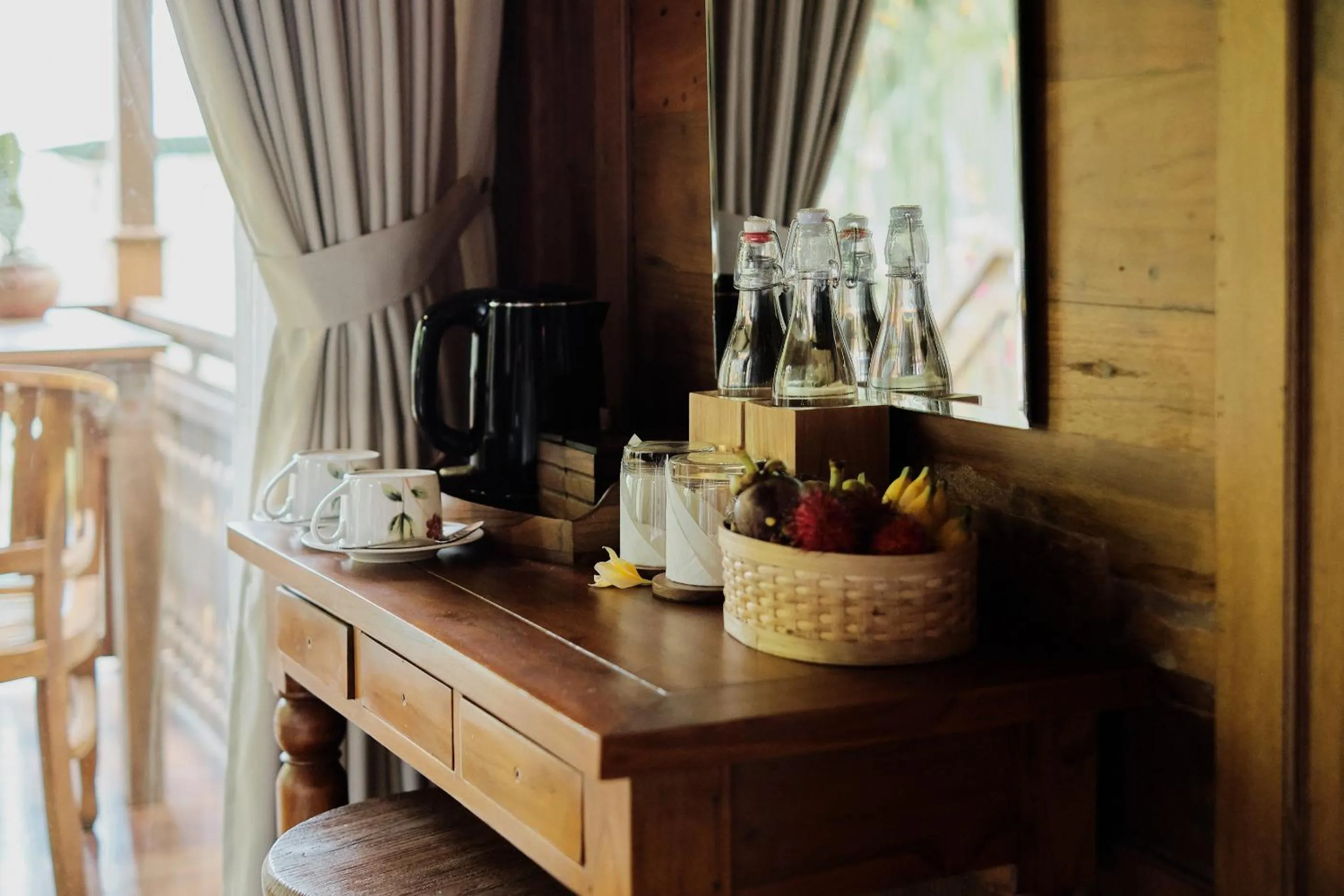 Coffee/tea facilities in Anandari Ubud Villa