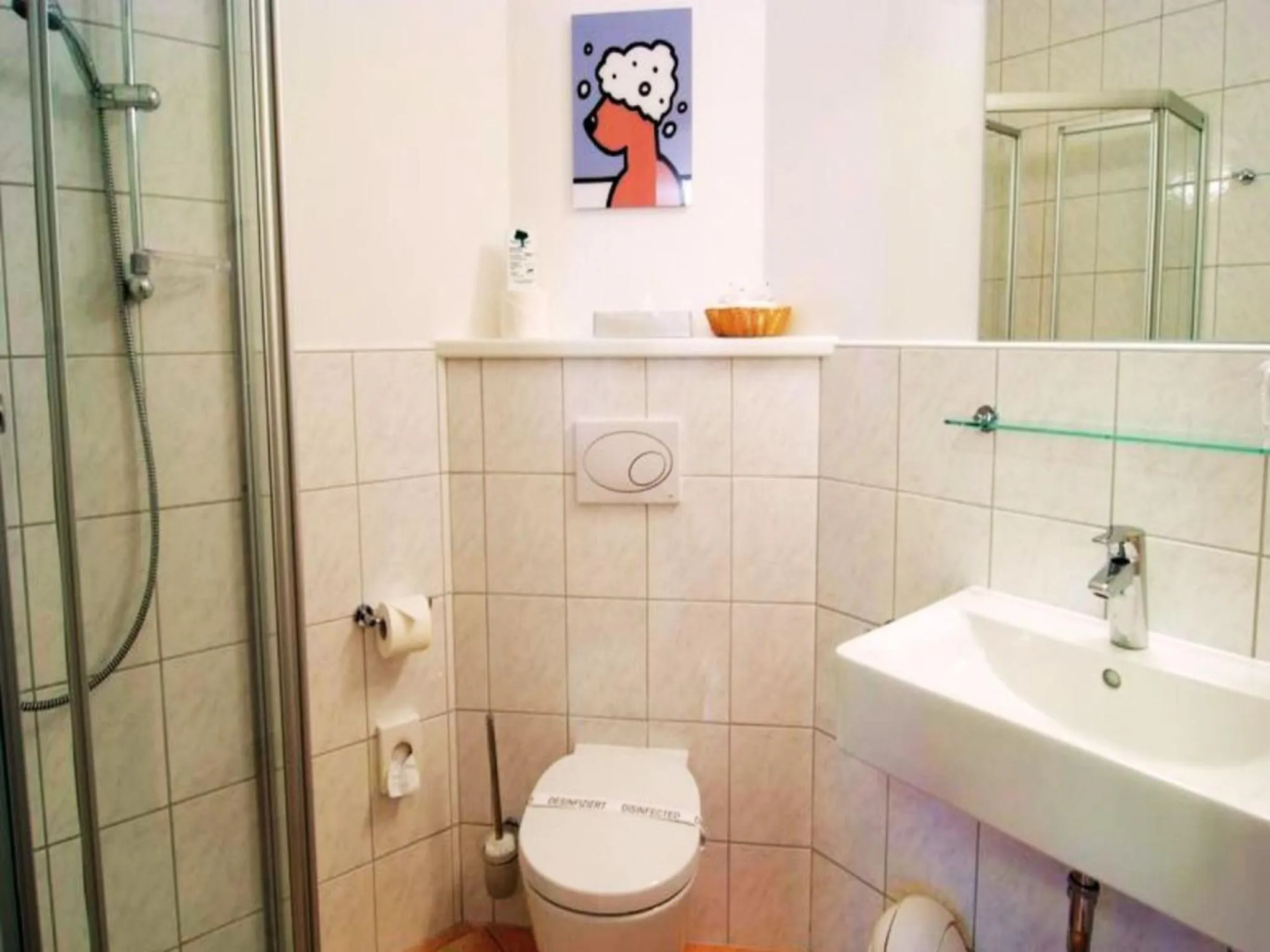 Bathroom in Bernsteinsee Hotel&Ferien