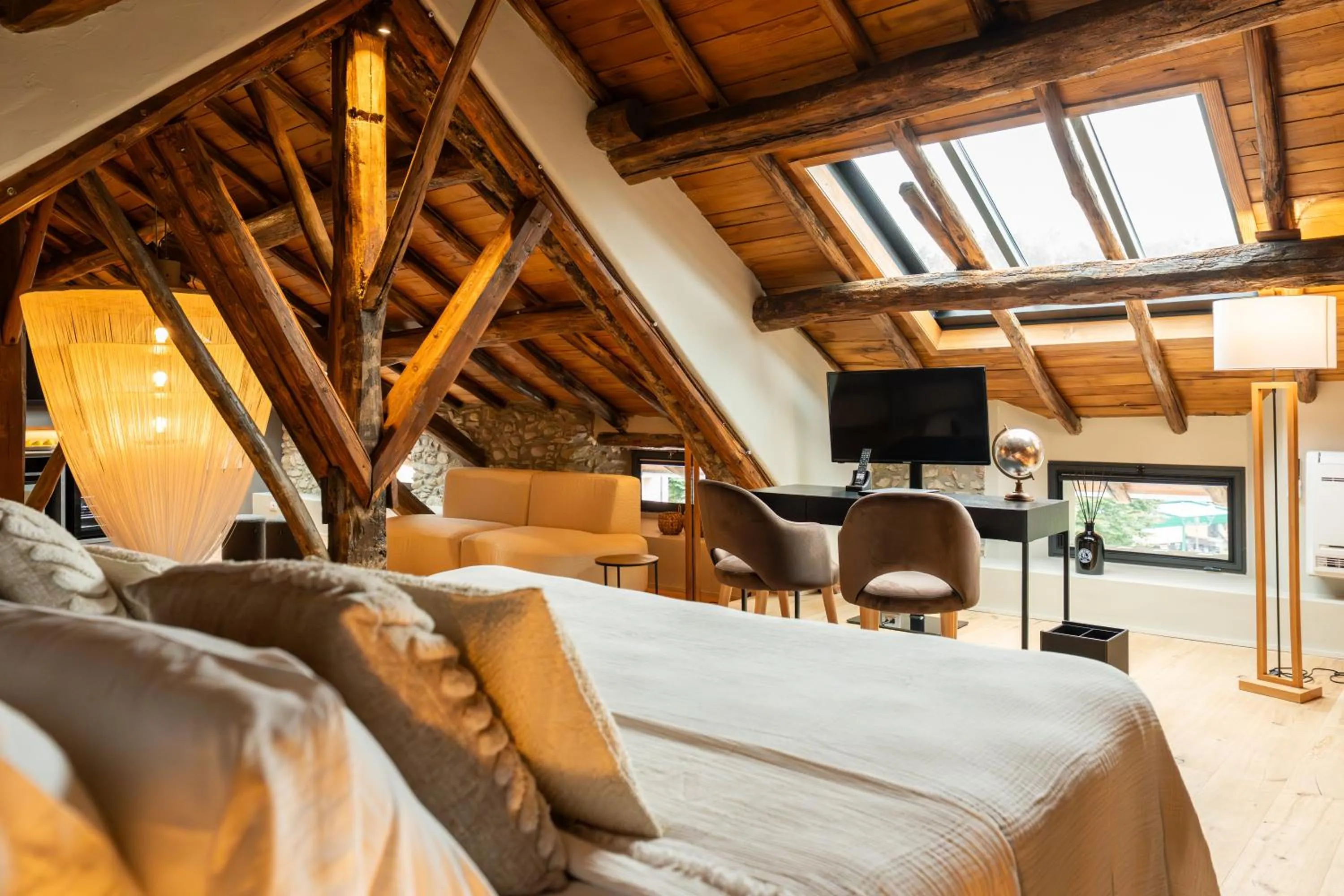 Bedroom in La Casa del Mulino