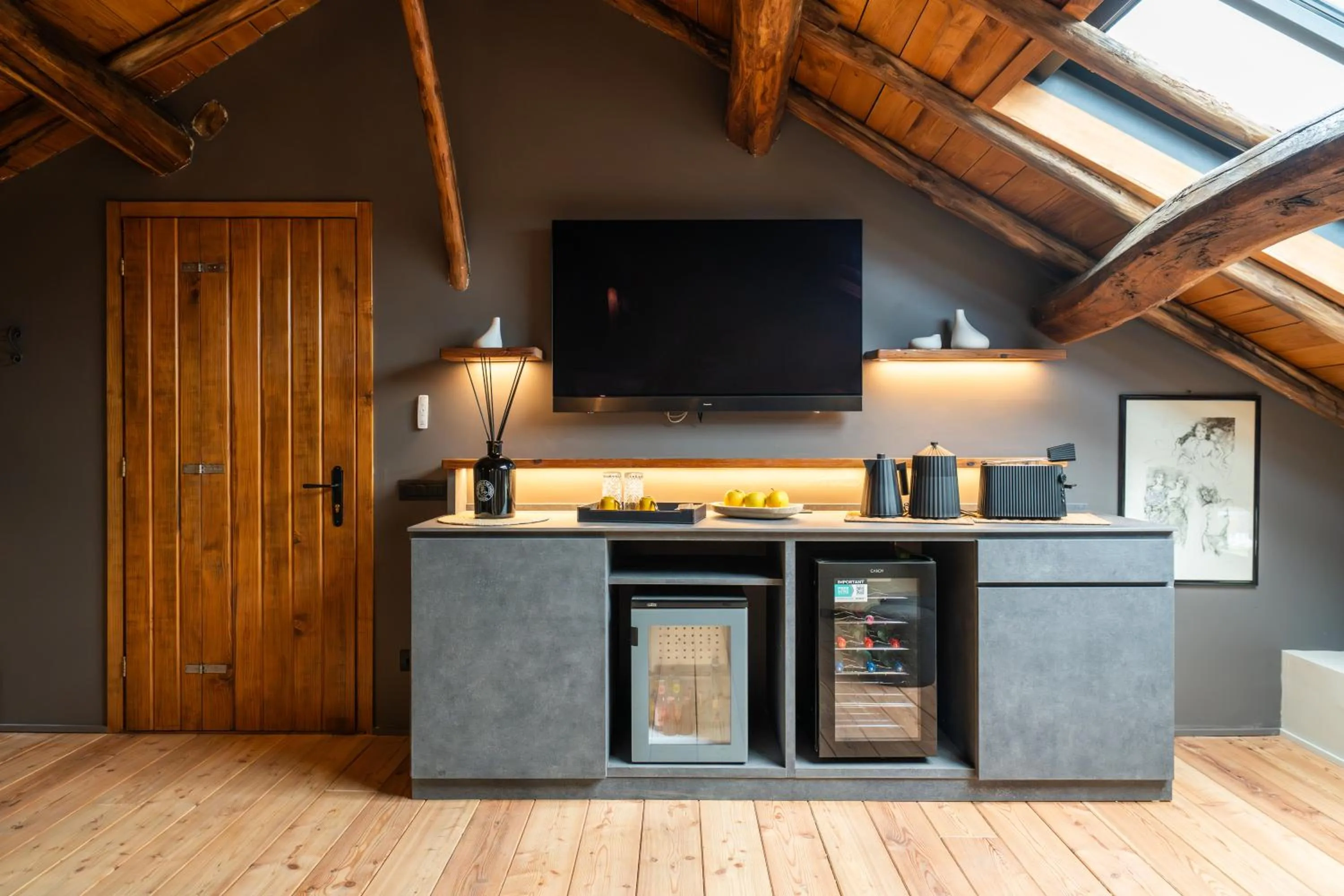 Kitchen or kitchenette in La Casa del Mulino