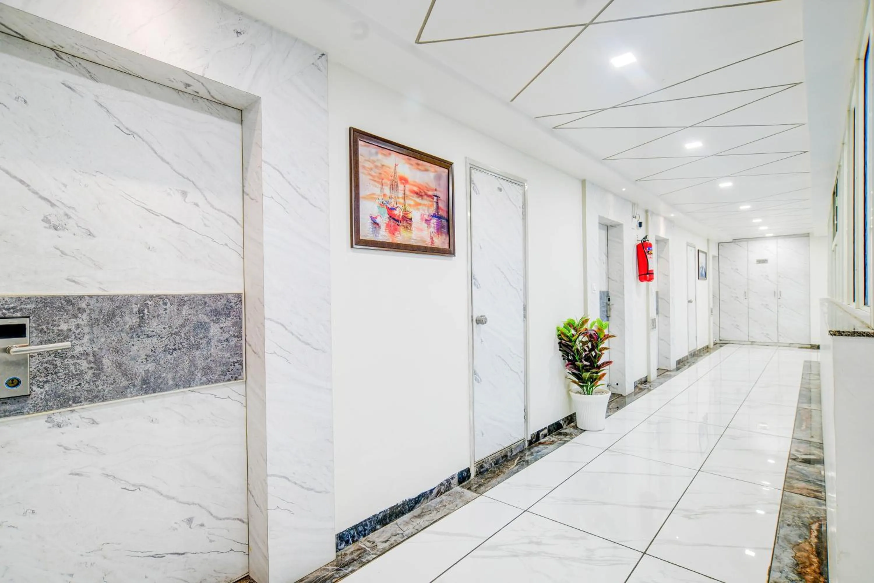 Lobby or reception in Townhouse Oak PTC Indore Junction