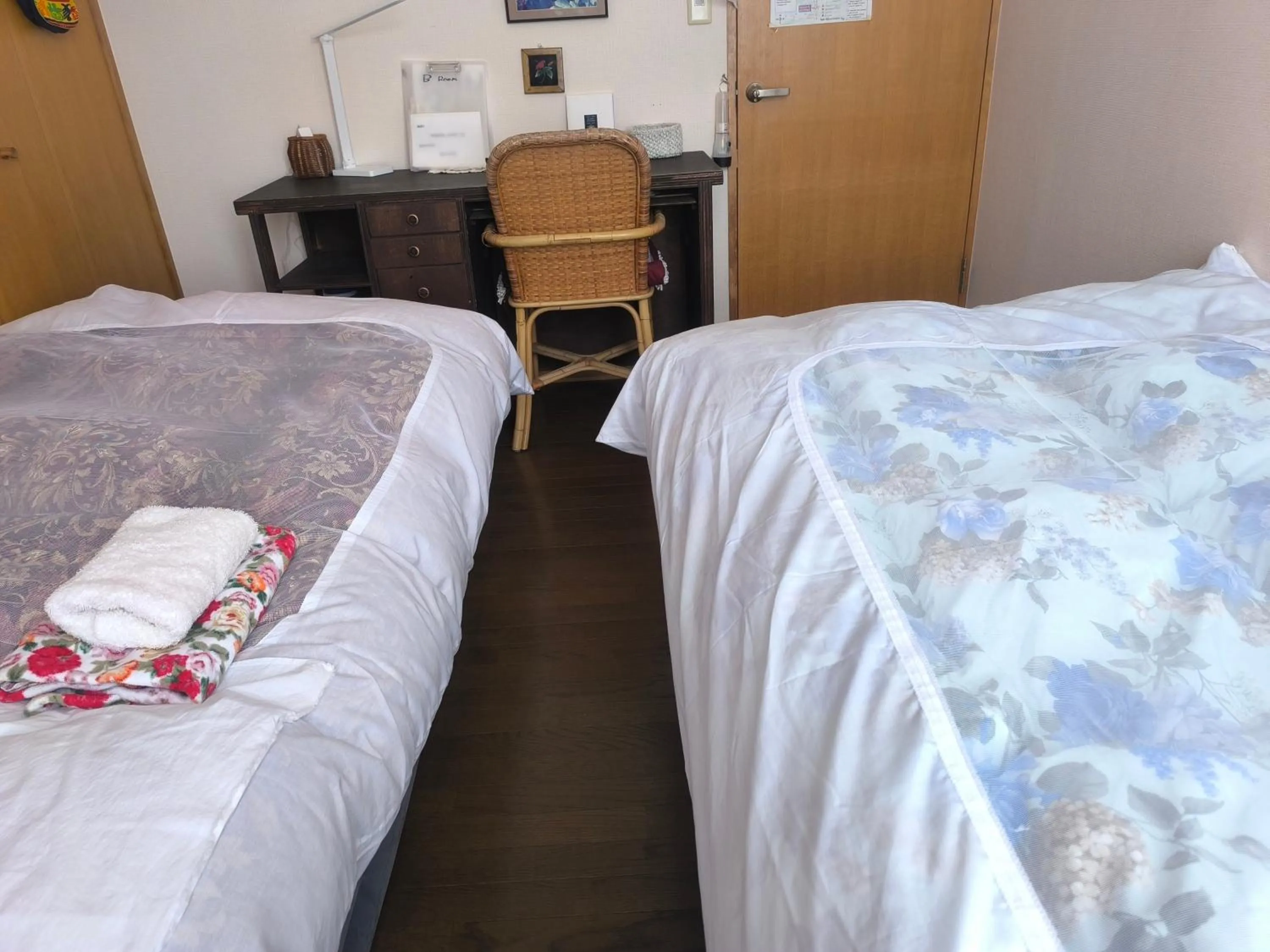 Bedroom, Bed in Sapporoの実家 B&B Yoshida