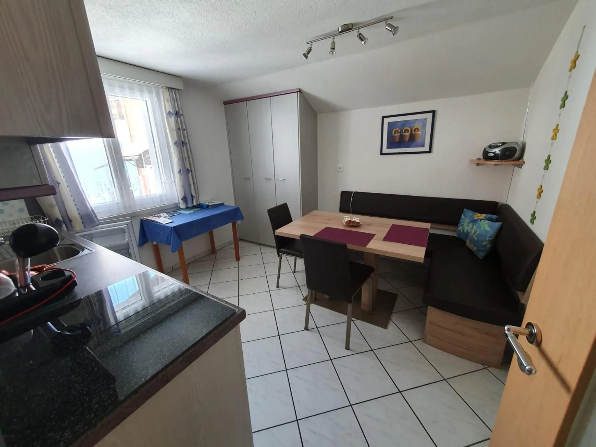 Kitchen or kitchenette in Apartmenthaus Holiday