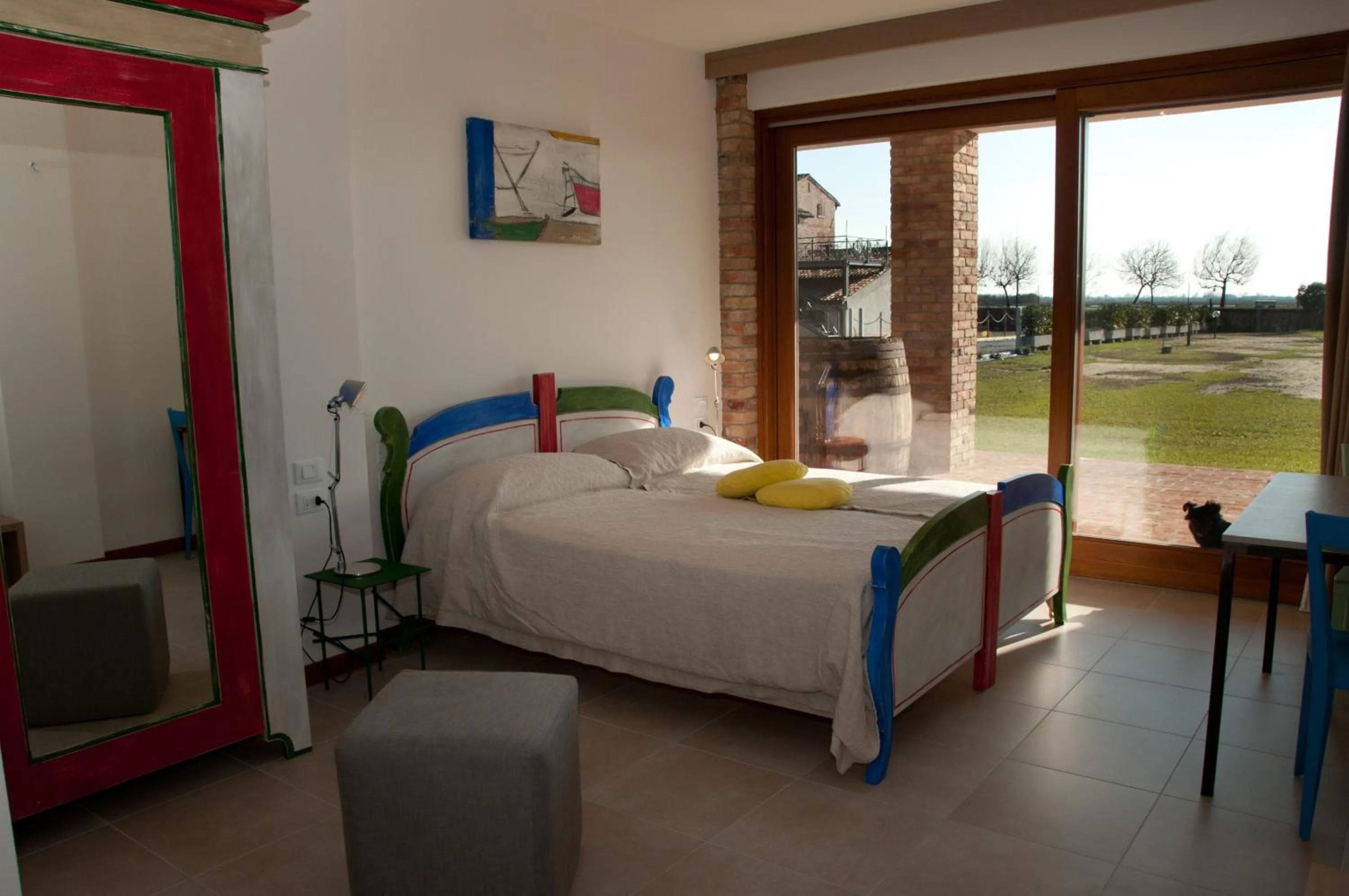 View (from property/room), Bed in Agriturismo La Barena