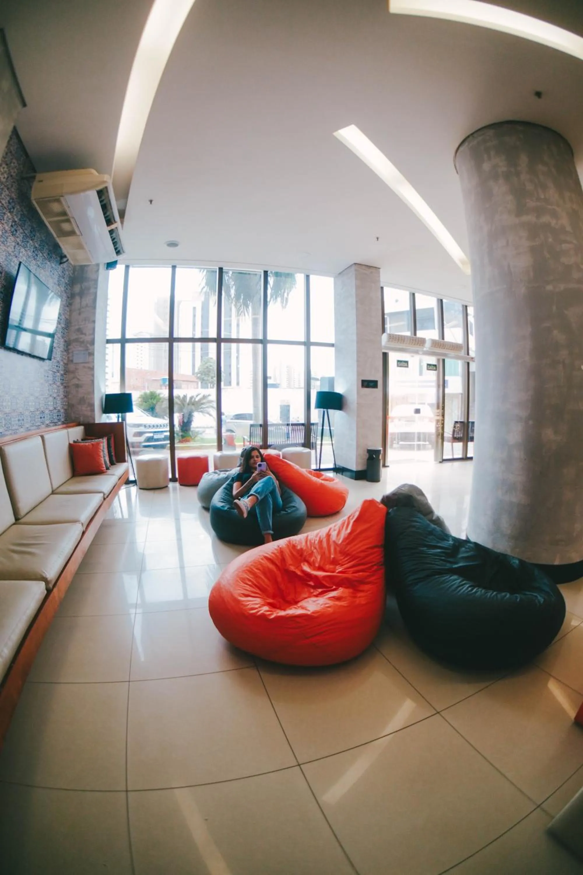 Property building in Soft Win Hotel São Luís