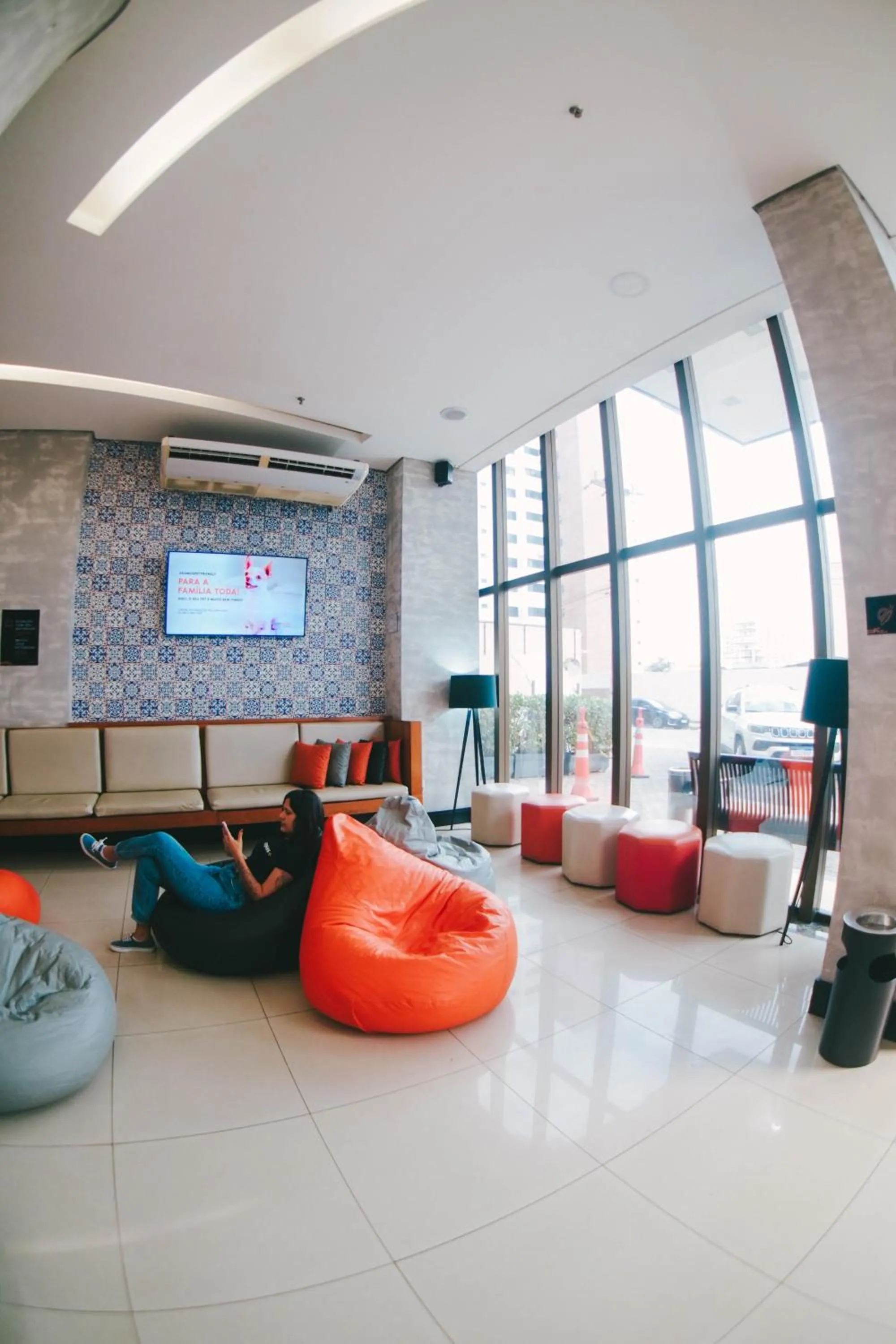 Lobby or reception in Soft Win Hotel São Luís