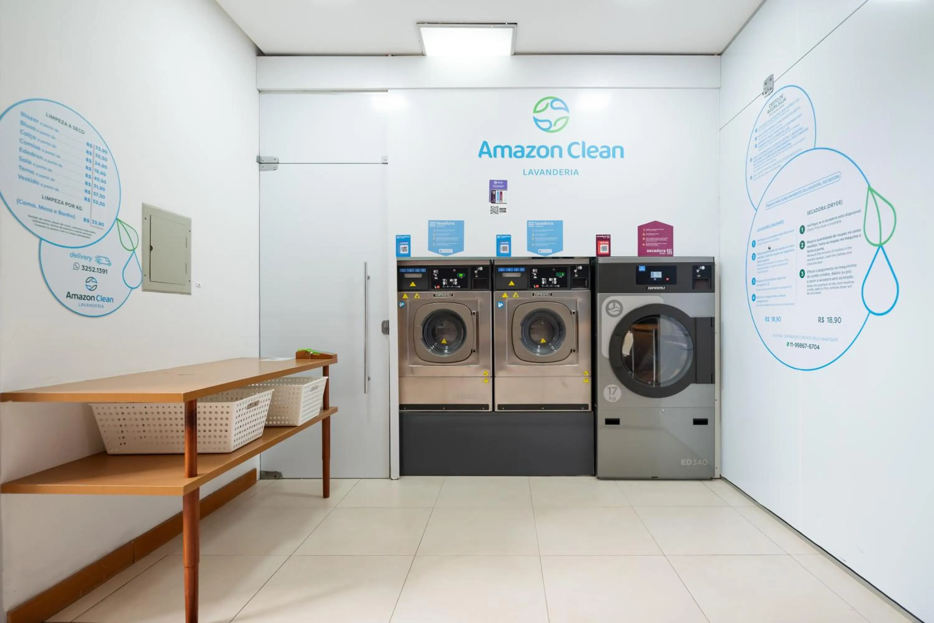 laundry in ibis Styles Belém do Pará