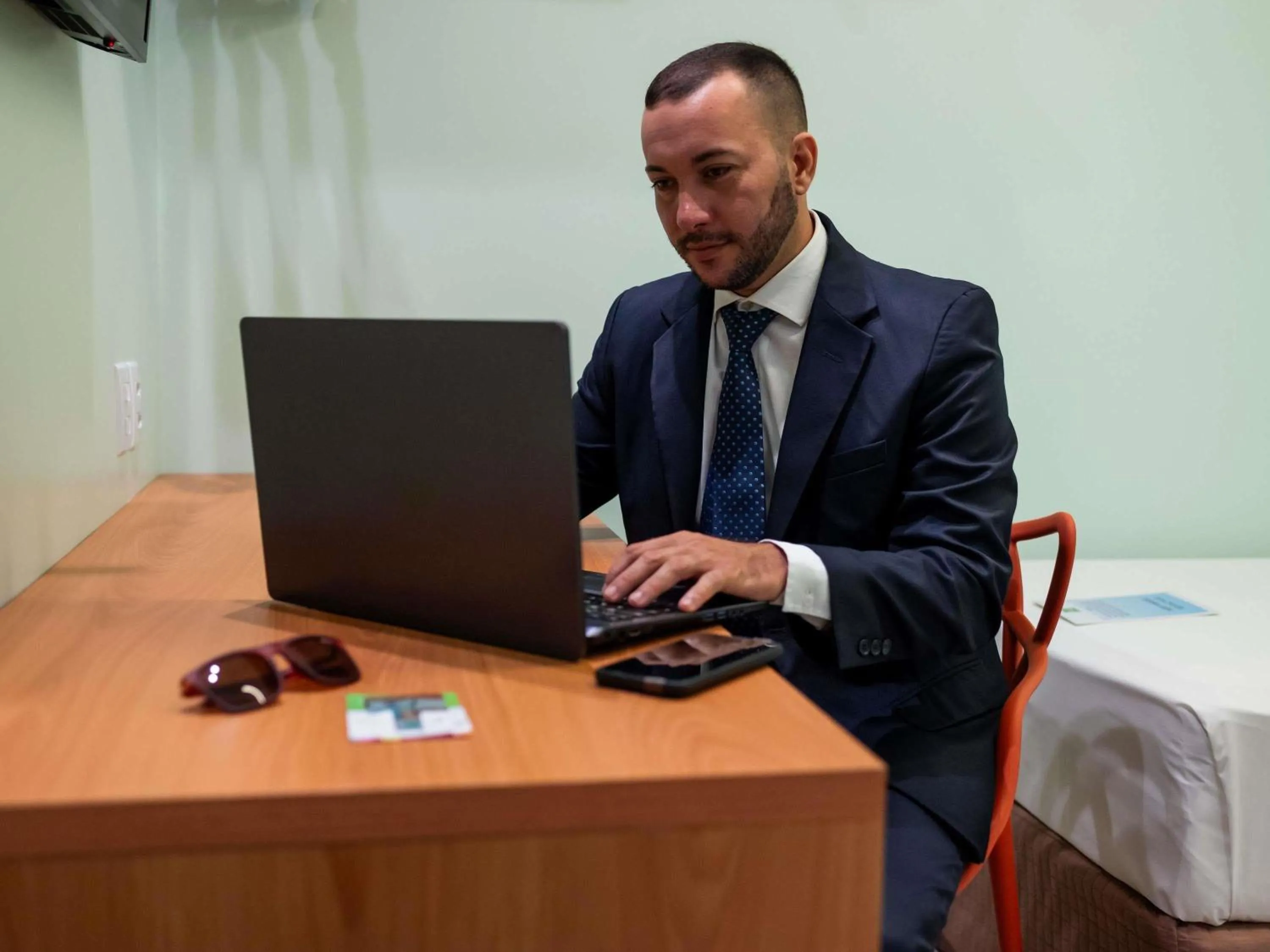 Bedroom in ibis Styles Belém do Pará