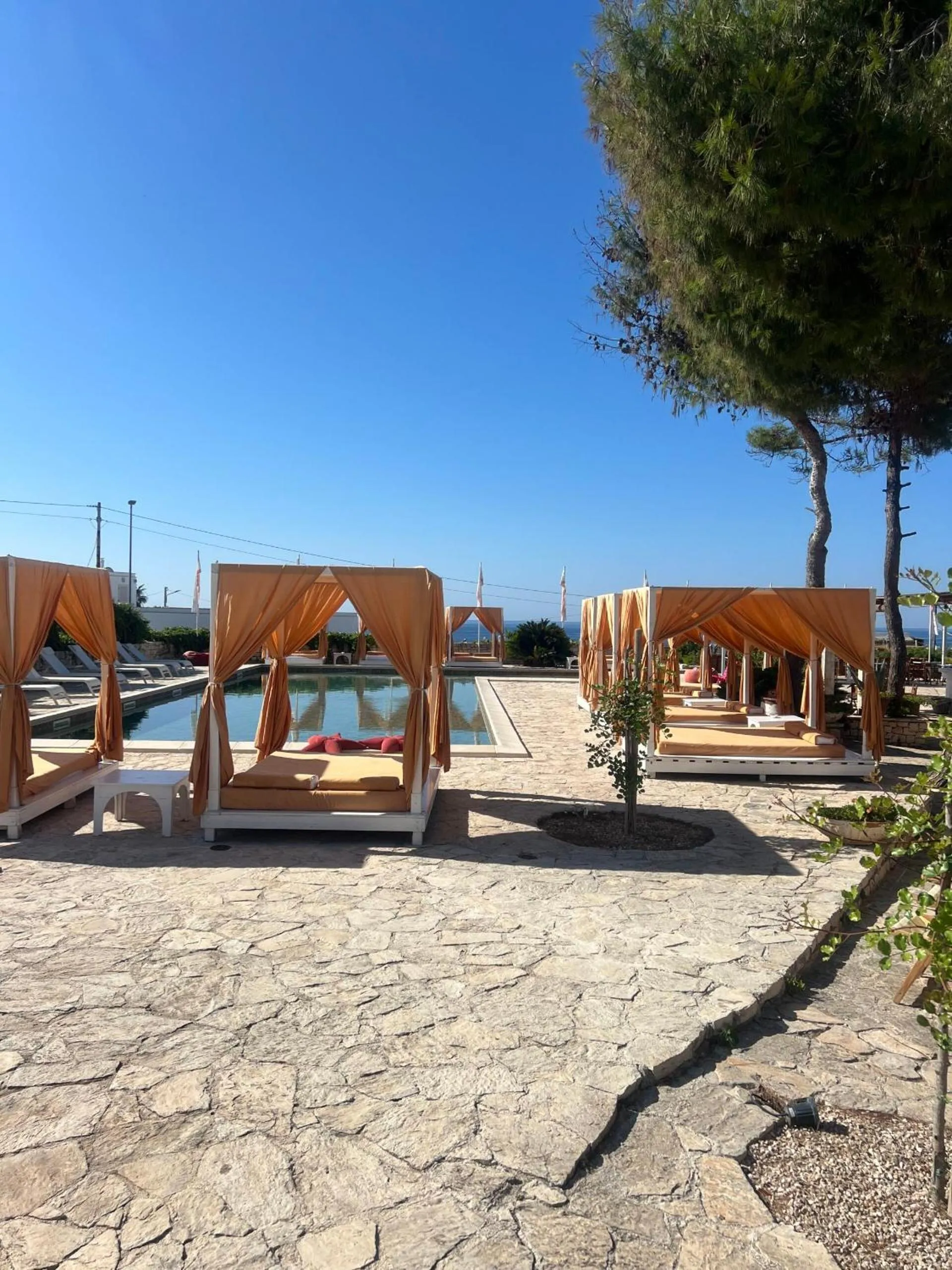 Swimming pool in Approdo Boutique Hotel Leuca