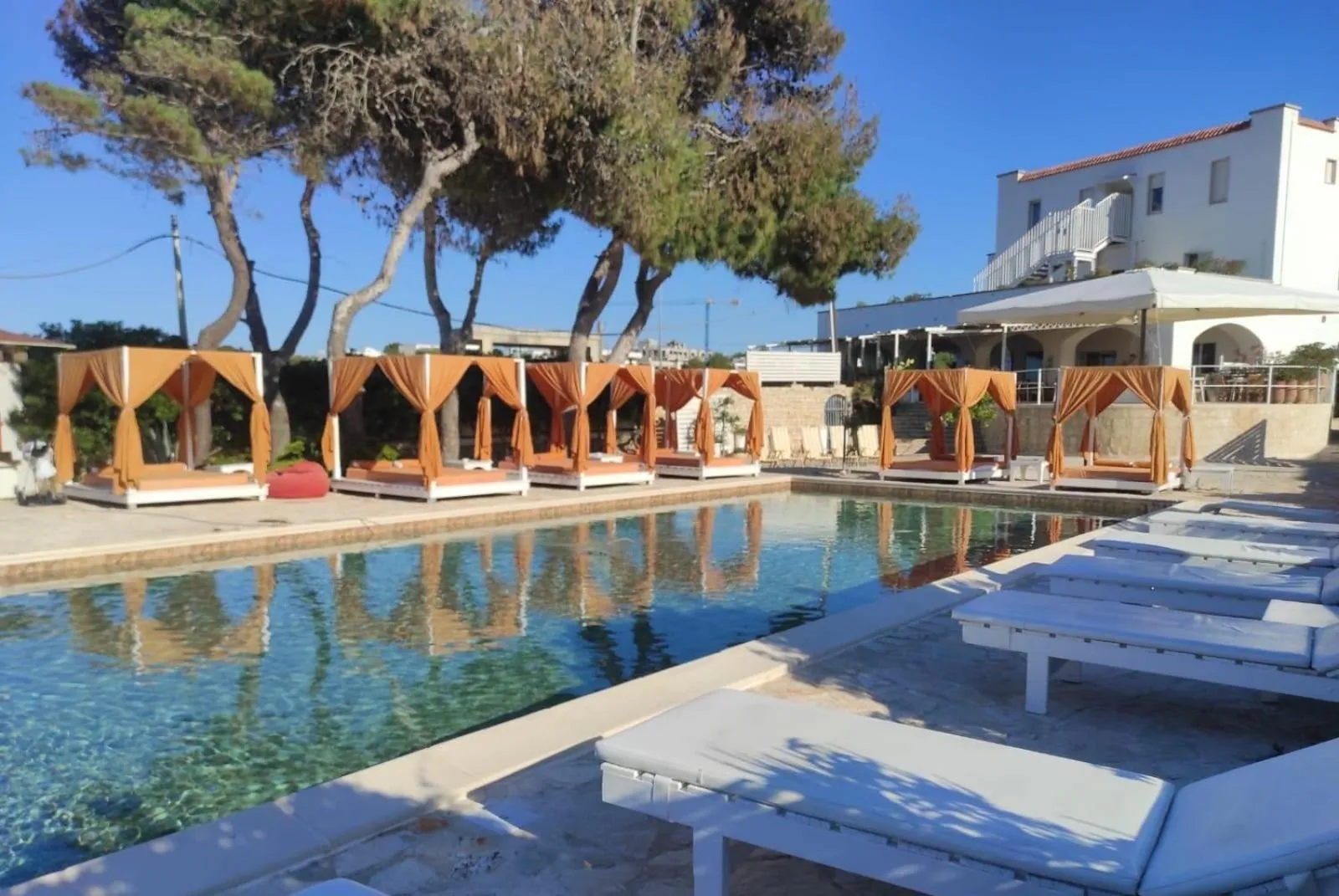 Swimming pool in Approdo Boutique Hotel Leuca