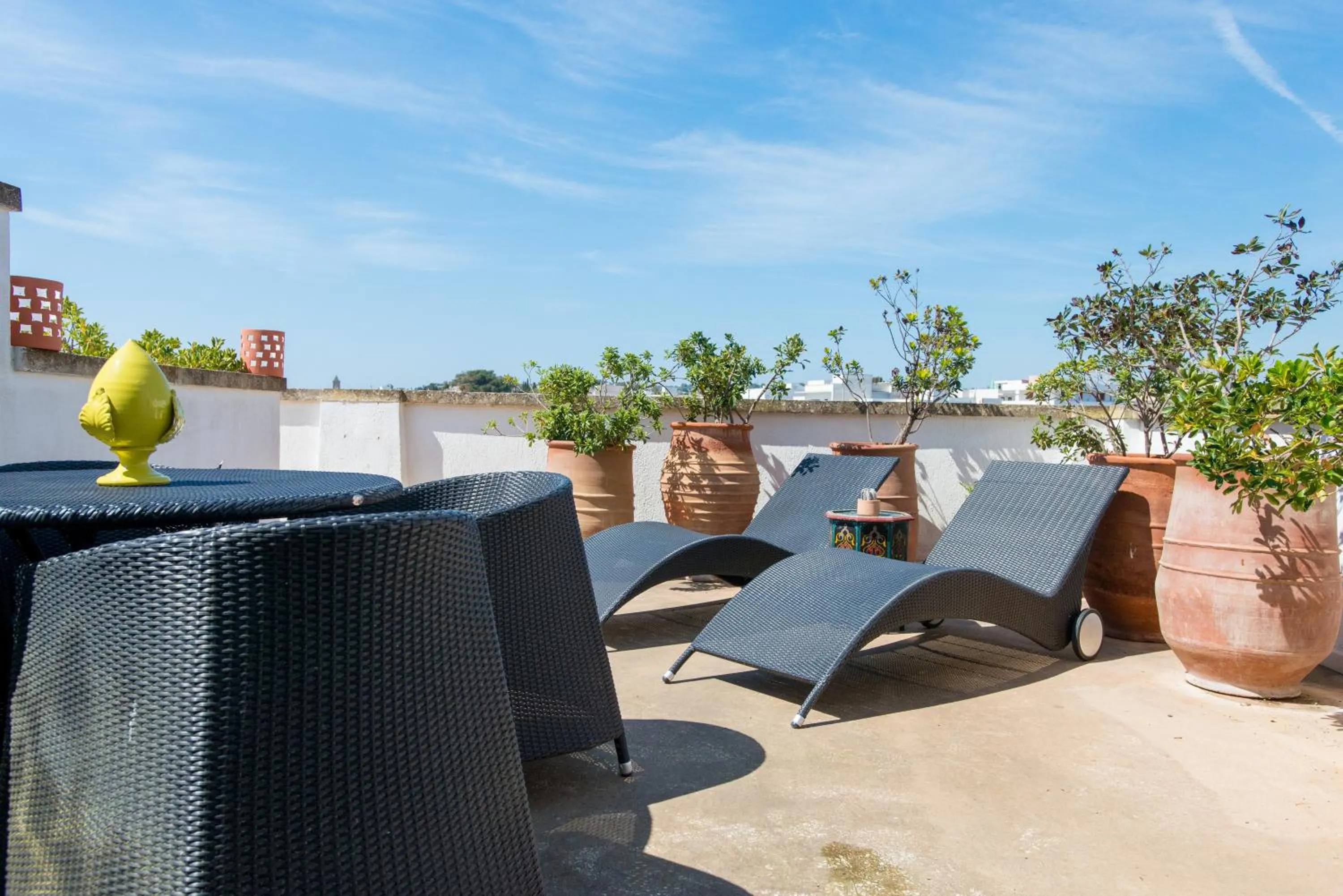 Balcony/Terrace in Approdo Boutique Hotel Leuca
