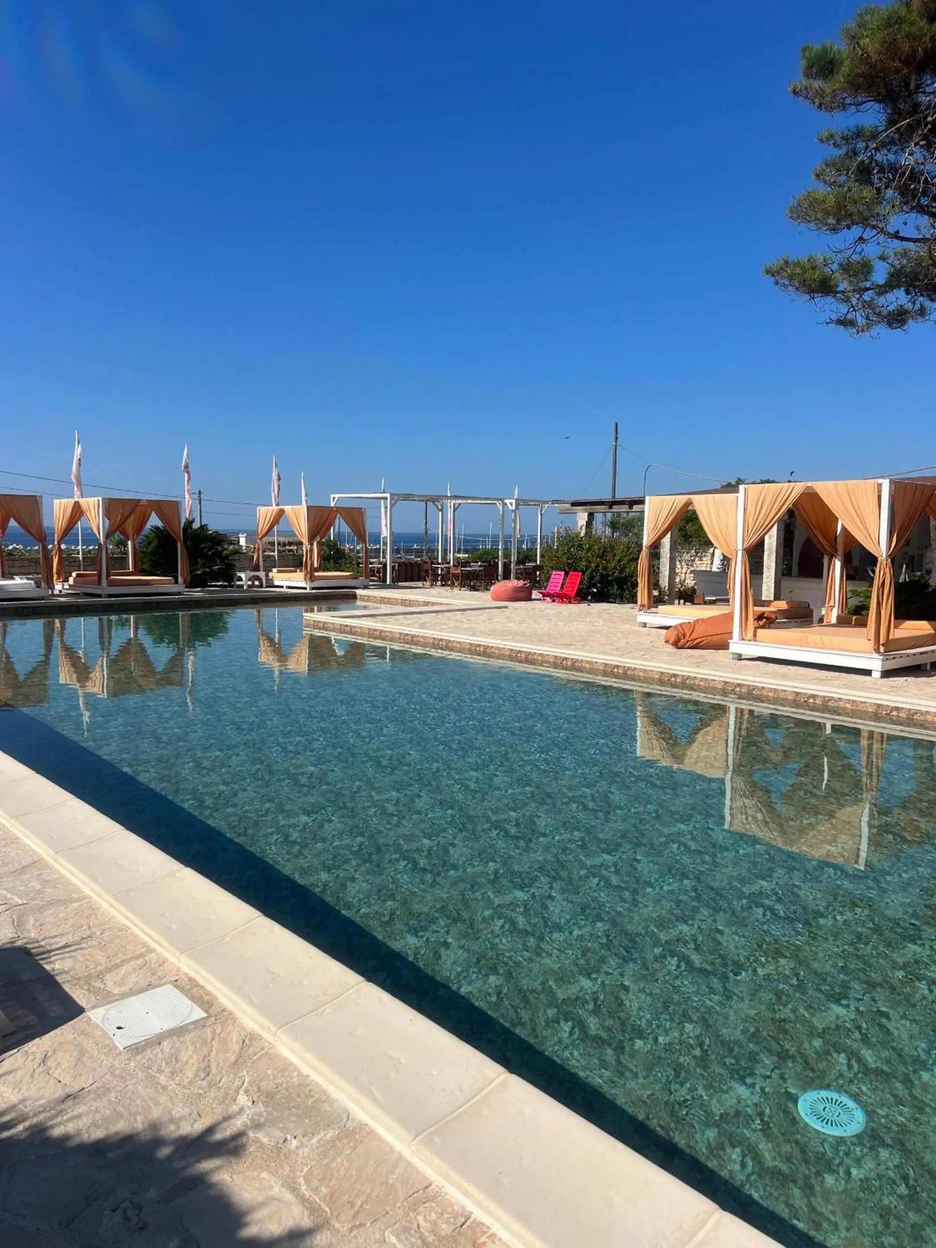 Swimming pool in Approdo Boutique Hotel Leuca